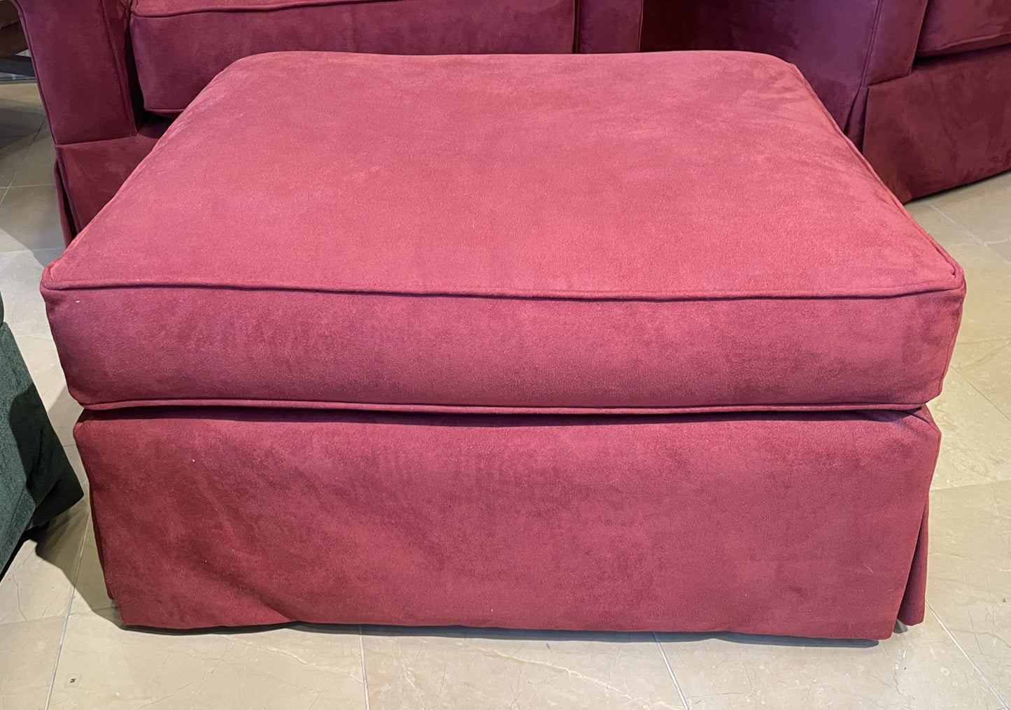 Arhaus Baldwin Oversized Swivel Chair with Ottoman (Two available 0M2001 and 0M2002)