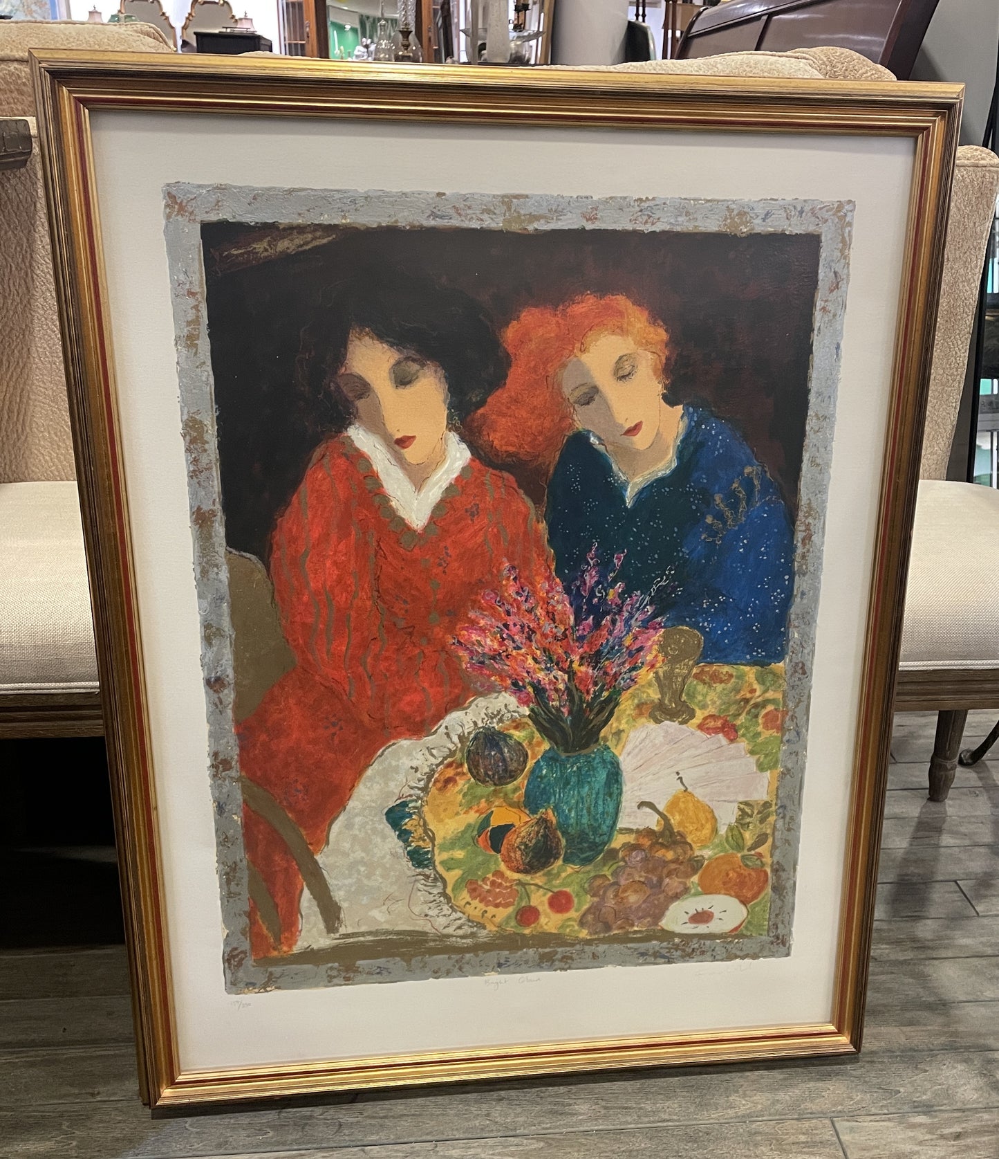 Roy Fairchild Serigraph, "Bright Colors" (0M5002)