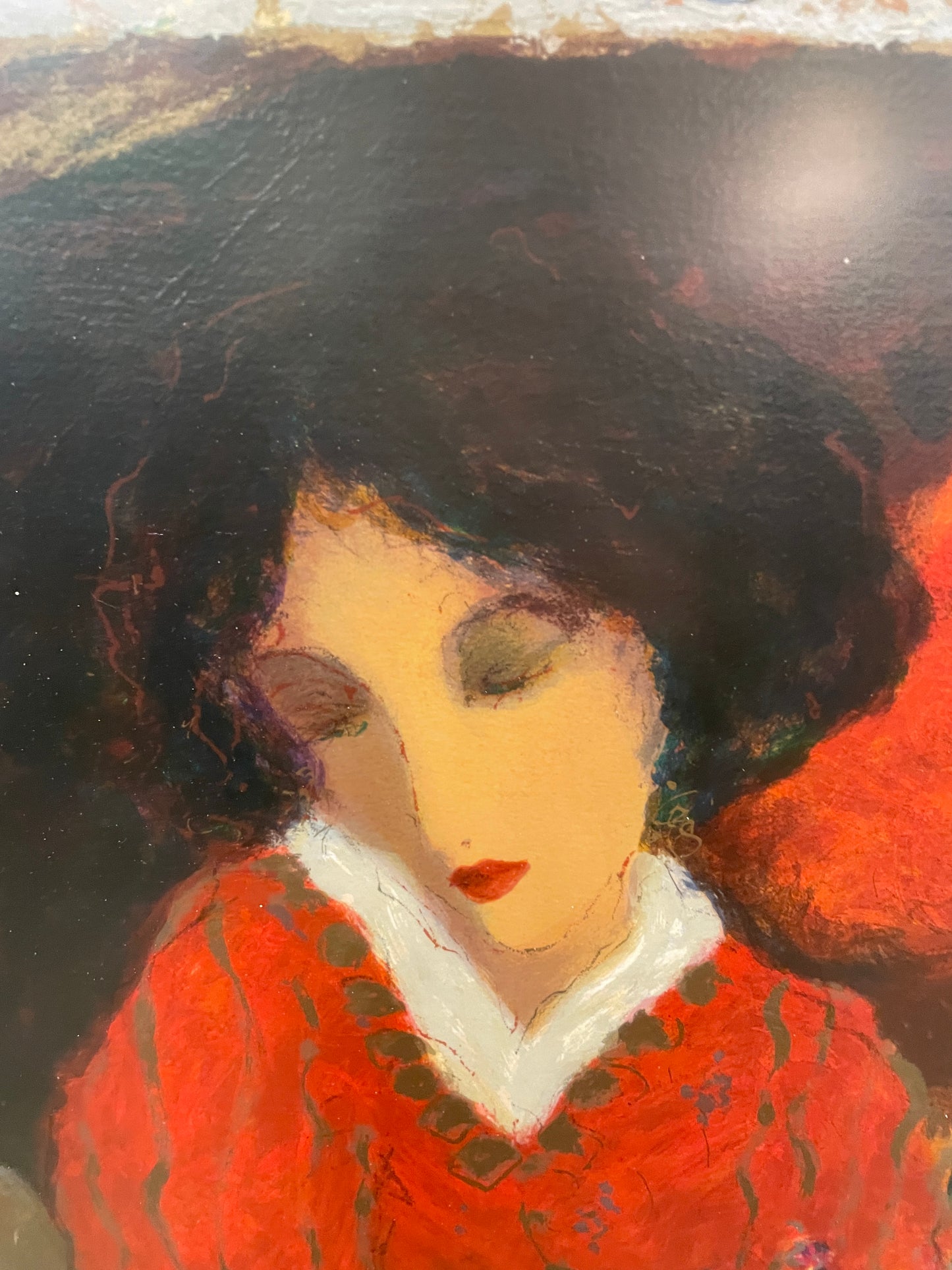 Roy Fairchild Serigraph, "Bright Colors" (0M5002)