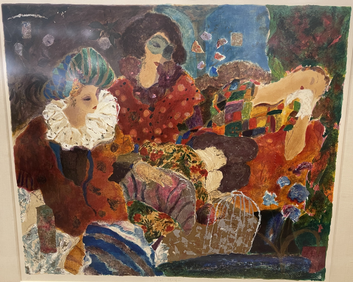 Roy Fairchild Serigraph "Bal Masque" Artist Proof, Signed (0M5001)