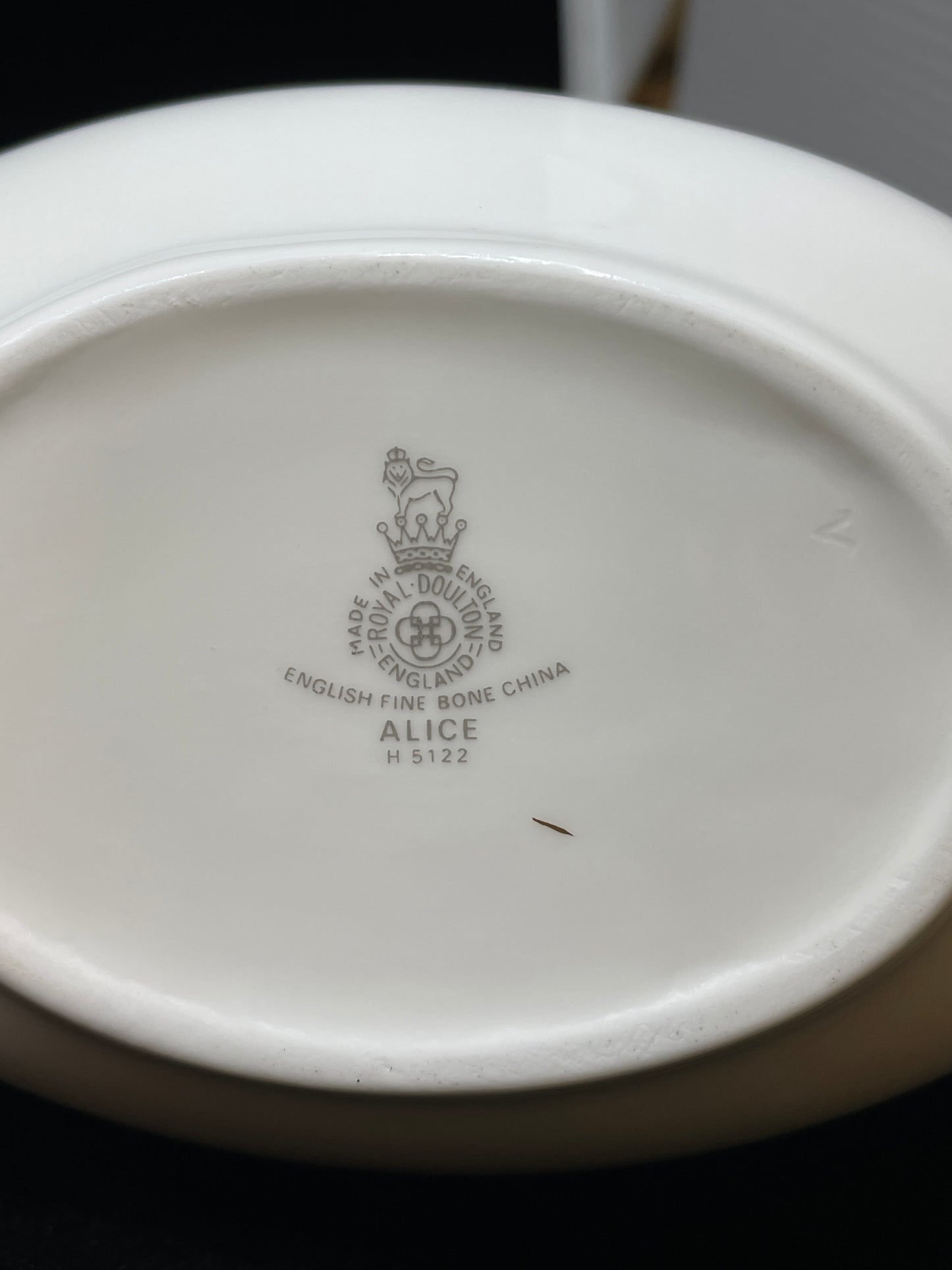 Royal Doulton "Alice" Gravy Boat (Two available) (0HP019)