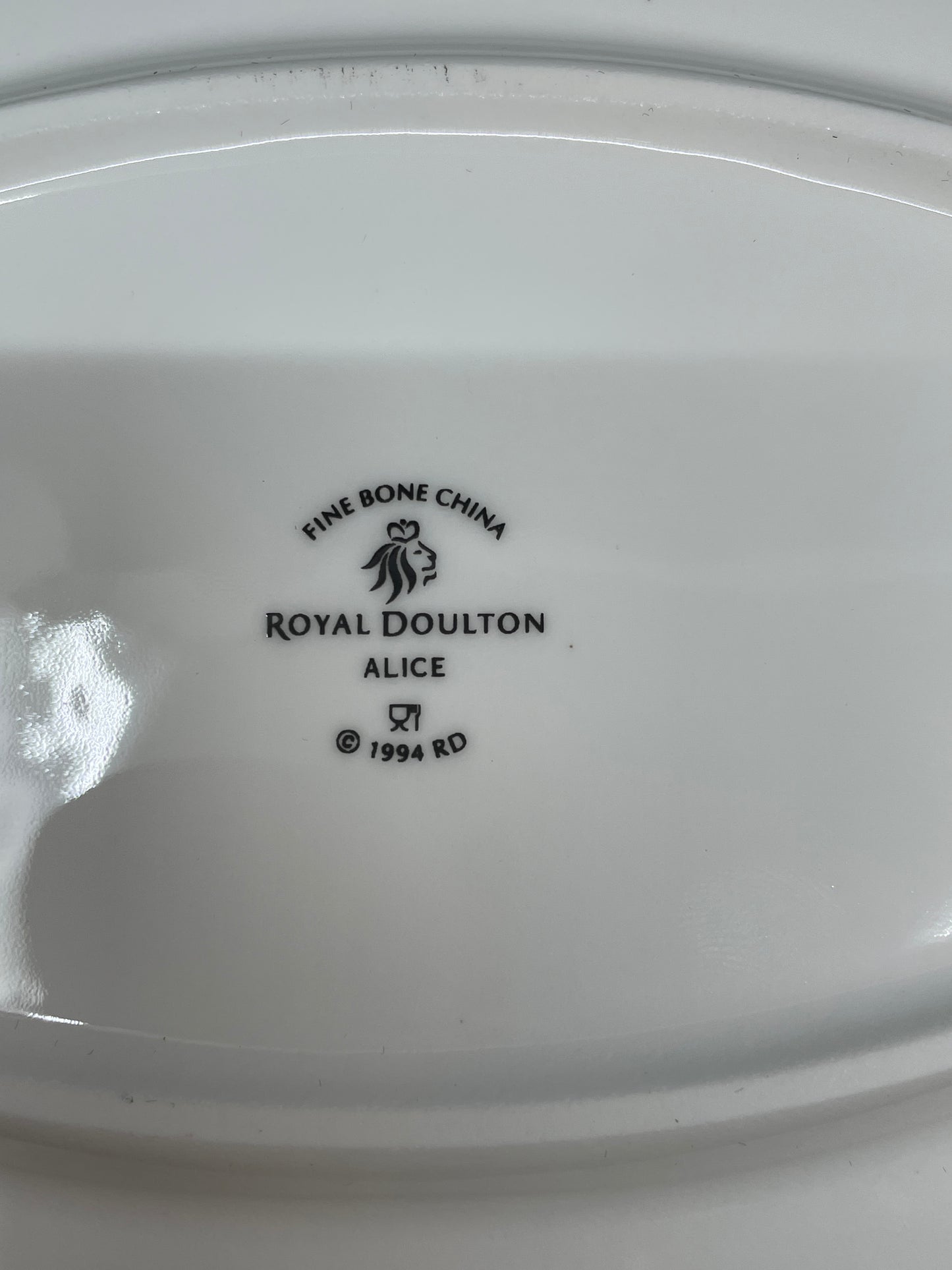 Royal Doulton "Alice" Gravy Boat (Two available) (0HP019)