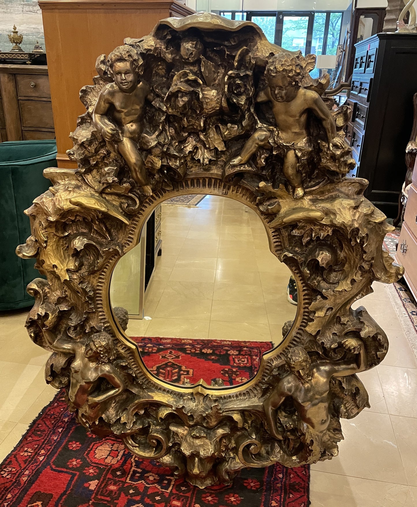 Finesse Originals Cherub Molded Mirror (0JL00N)