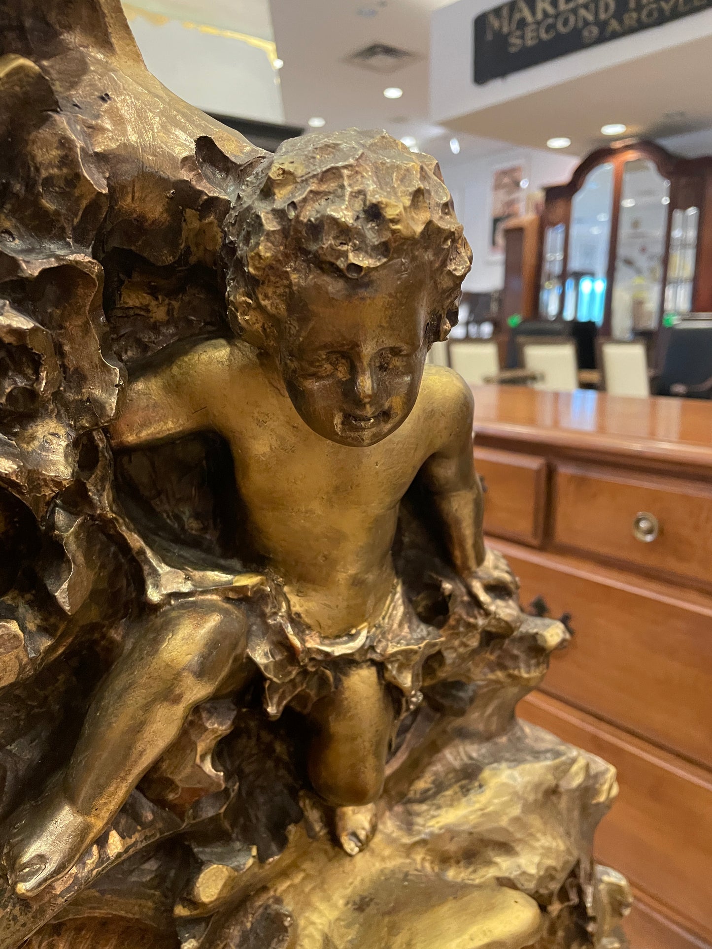 Finesse Originals Cherub Molded Mirror (0JL00N)