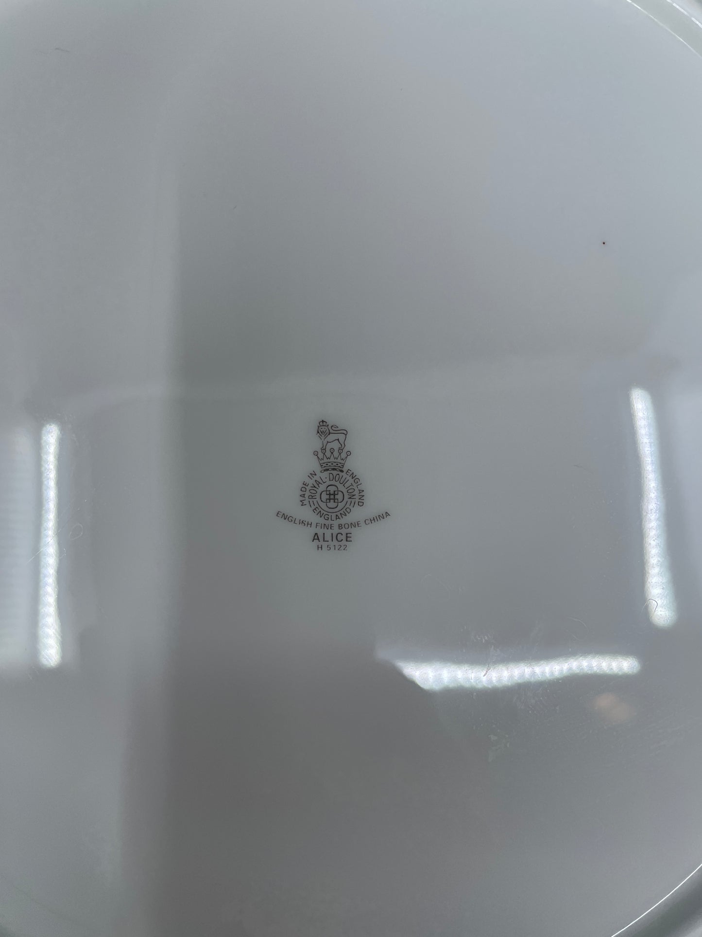 Royal Doulton "Alice" Cake Plate (Twenty-One available) (0HP01E)