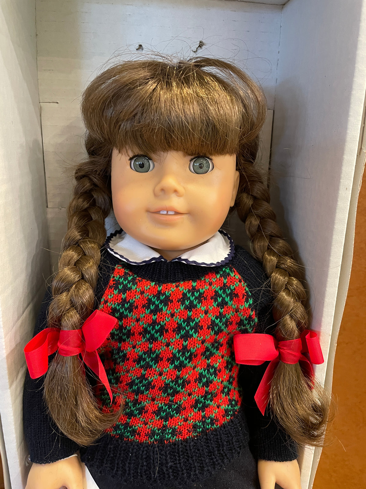 American Girl Doll Molly, Missing Hat and Bag, VINTAGE (0OR00P)