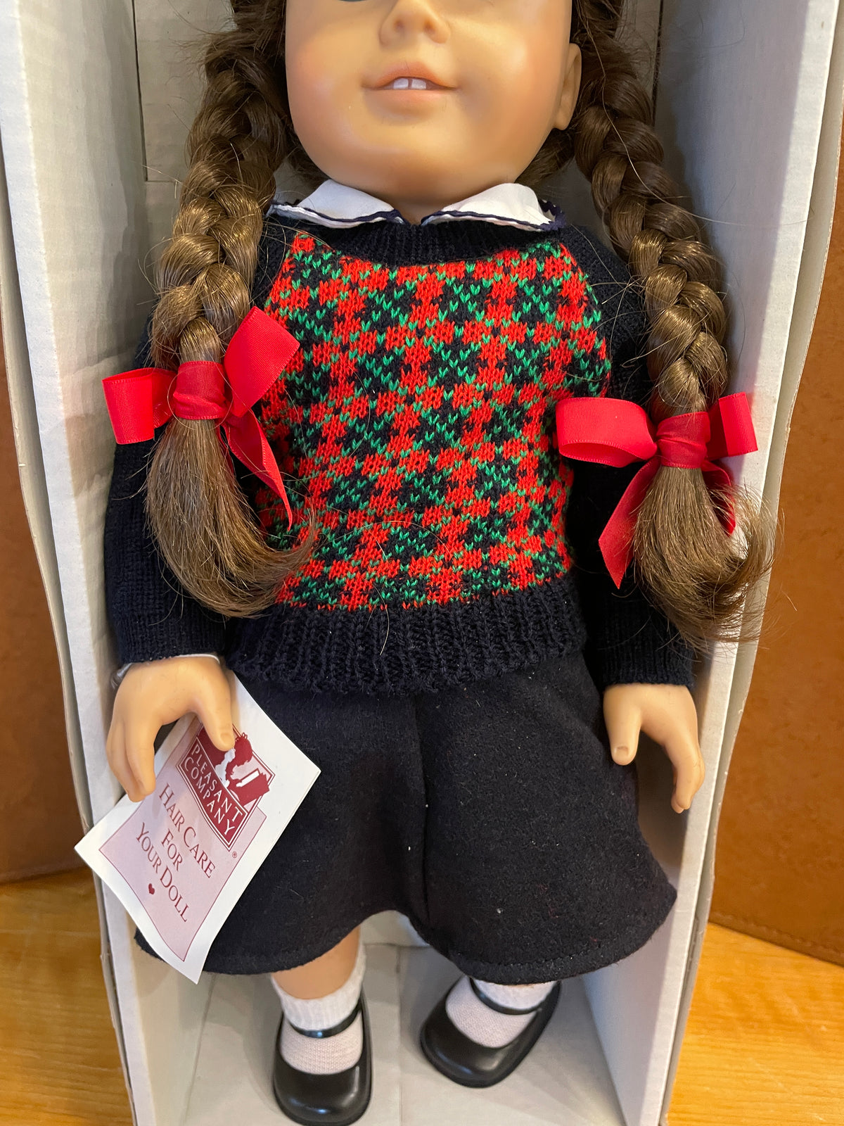 American Girl Doll Molly, Missing Hat and Bag, VINTAGE (0OR00P)