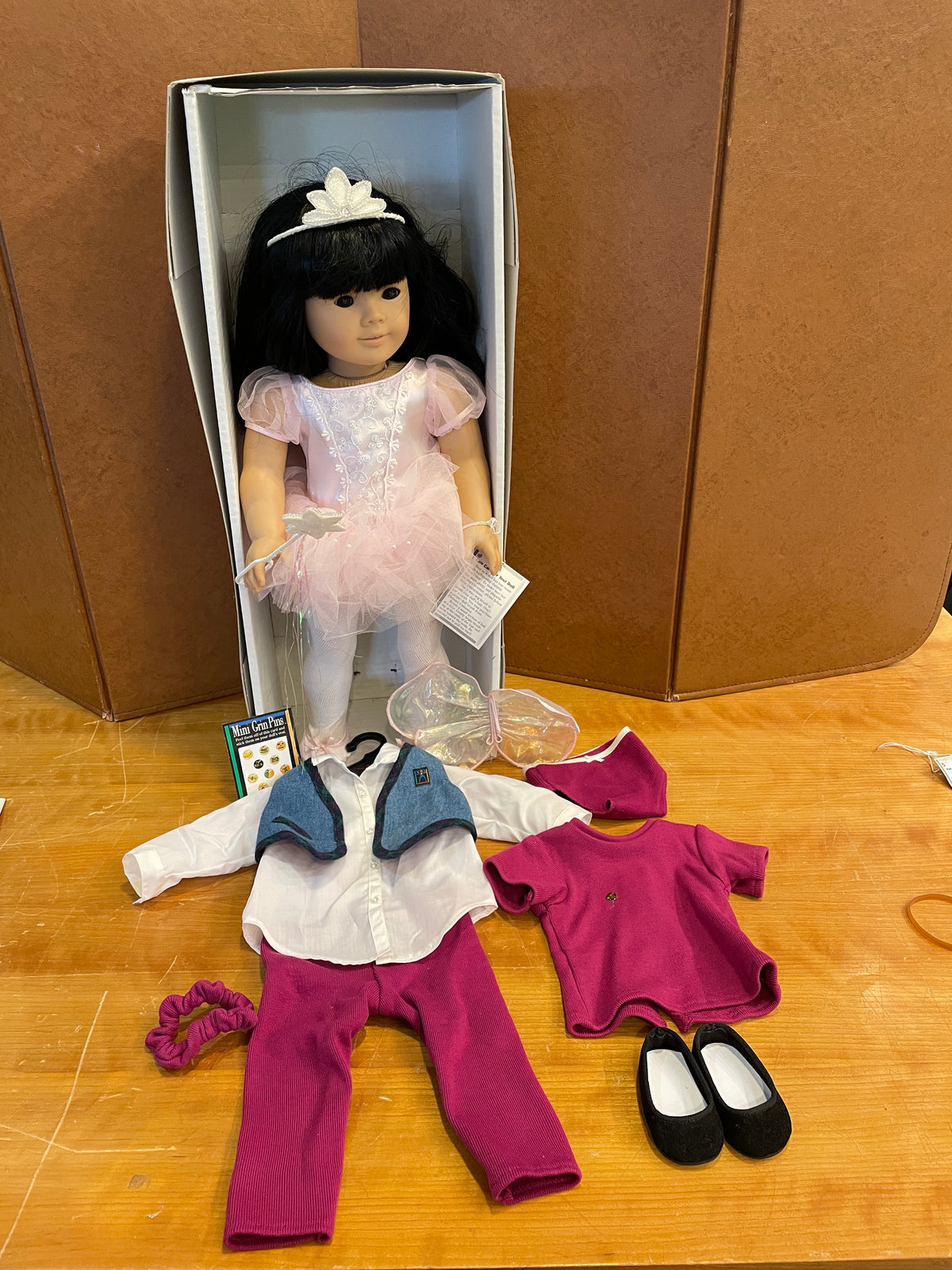 American Girl Doll Today Black Hair with Ballerina Outfit First Edition (0OR00L)