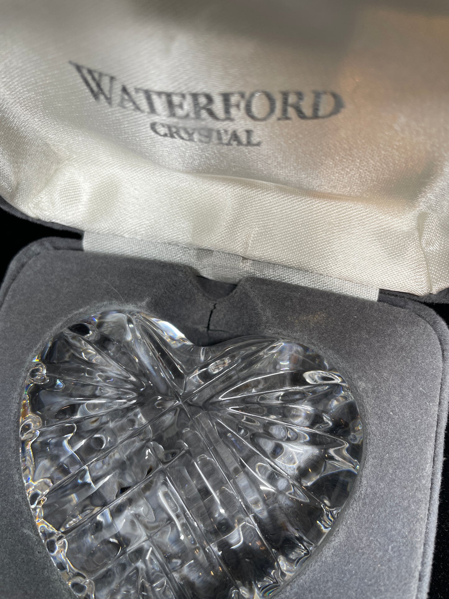 Waterford Heart Paperweight (0II004)