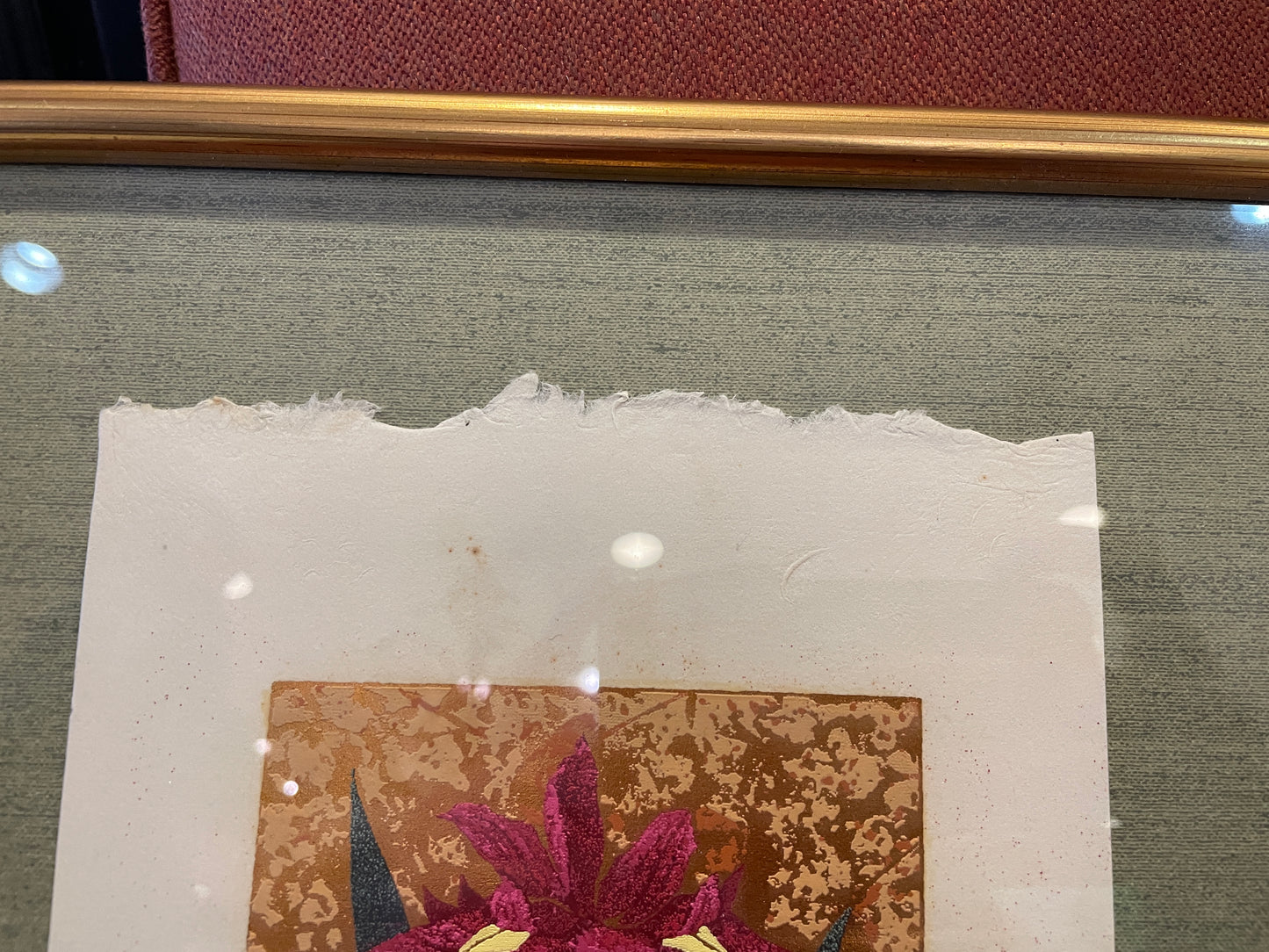 Kazutoshi Siguira Screenprint, "Iris" (0IJ001)