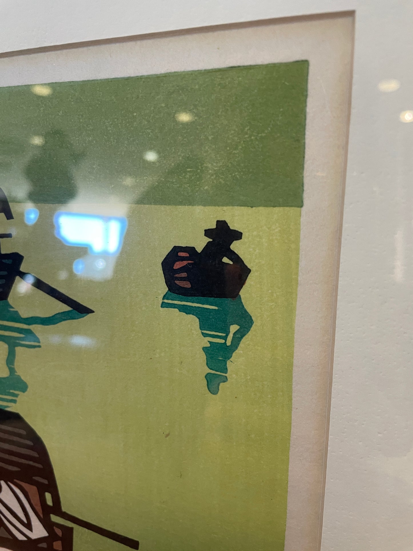 Clifton Karhu "Hong Kong Boats" Woodblock (0IJ002)