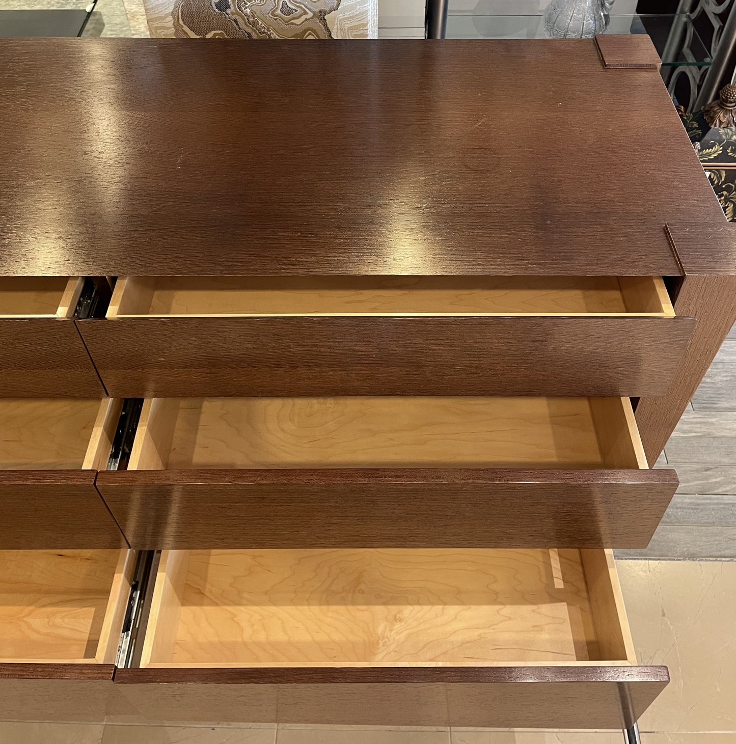 Holly Hunt Six Drawer Mahogany Dresser (LJAGZ5)