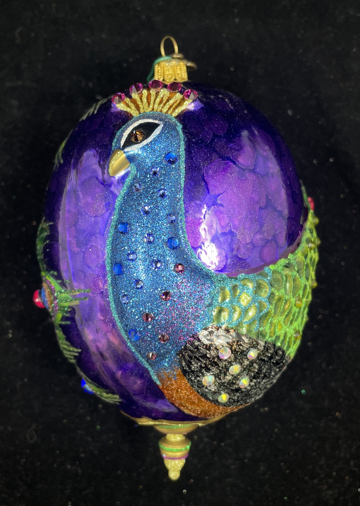 Jay Strongwater Peacock Ball (0IK00M)