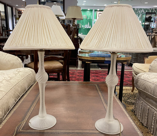 Pair of Donghia "Osso" Lamps (HNSQD3)