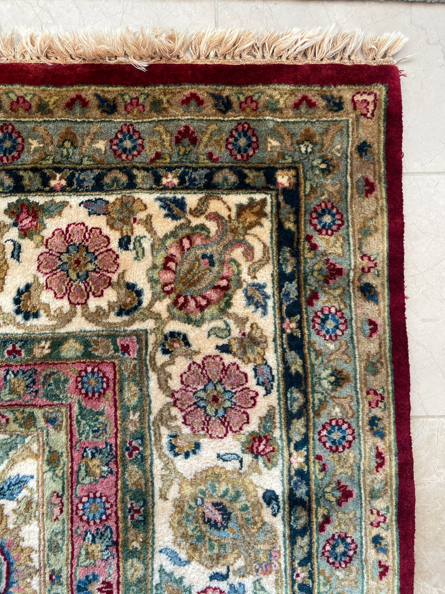 Vintage Tabriz Rug (Approx. 8'9x11'1) (0M7002)