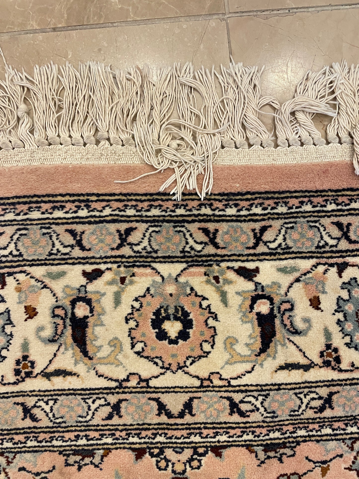Pink Tabriz Rug (Approx. 4'1x5'9) (0M7003)