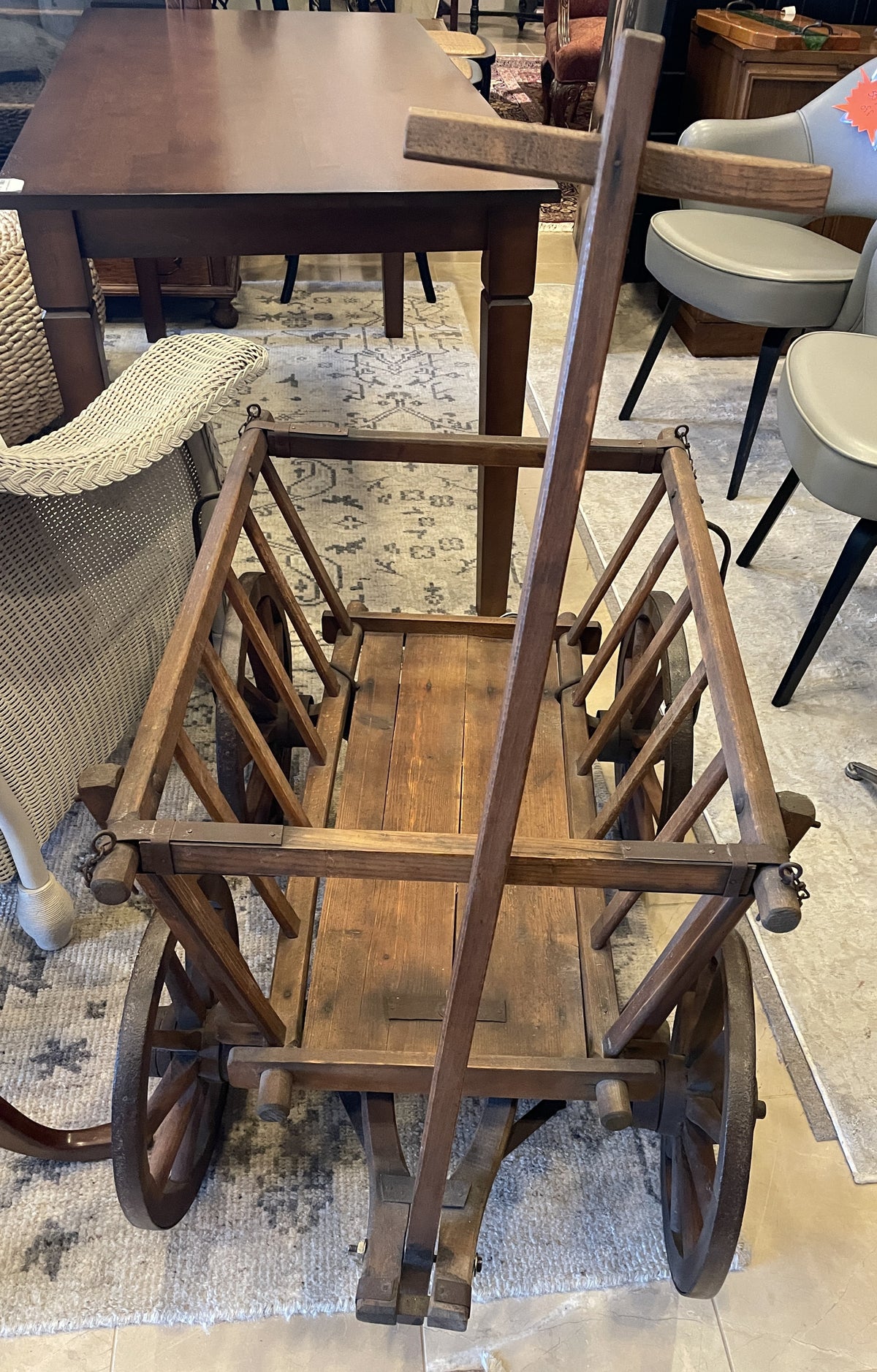 Antique Goat or Garden Cart (0Q0005)