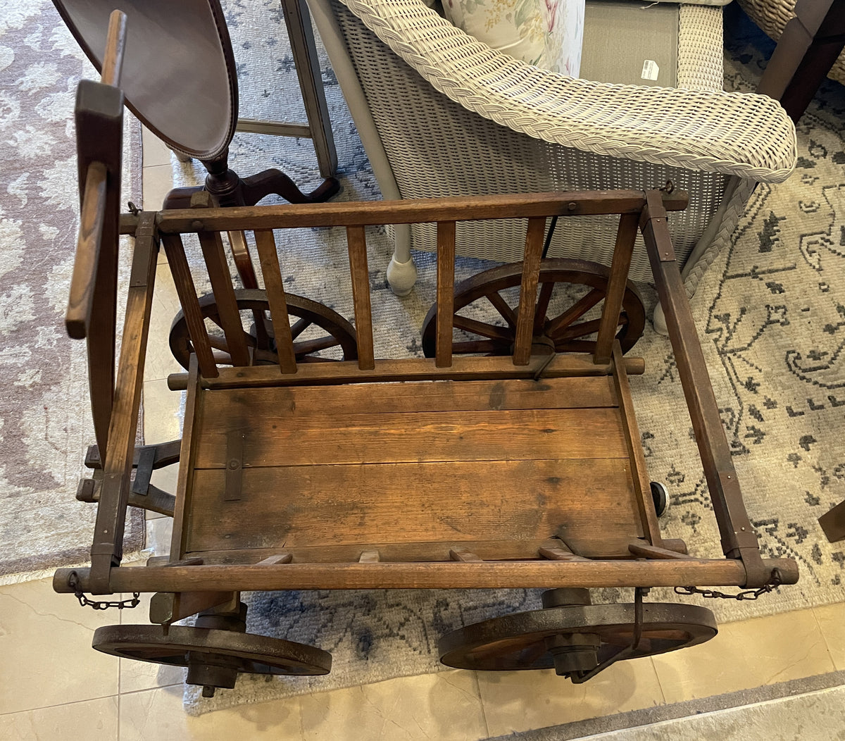 Antique Goat or Garden Cart (0Q0005)