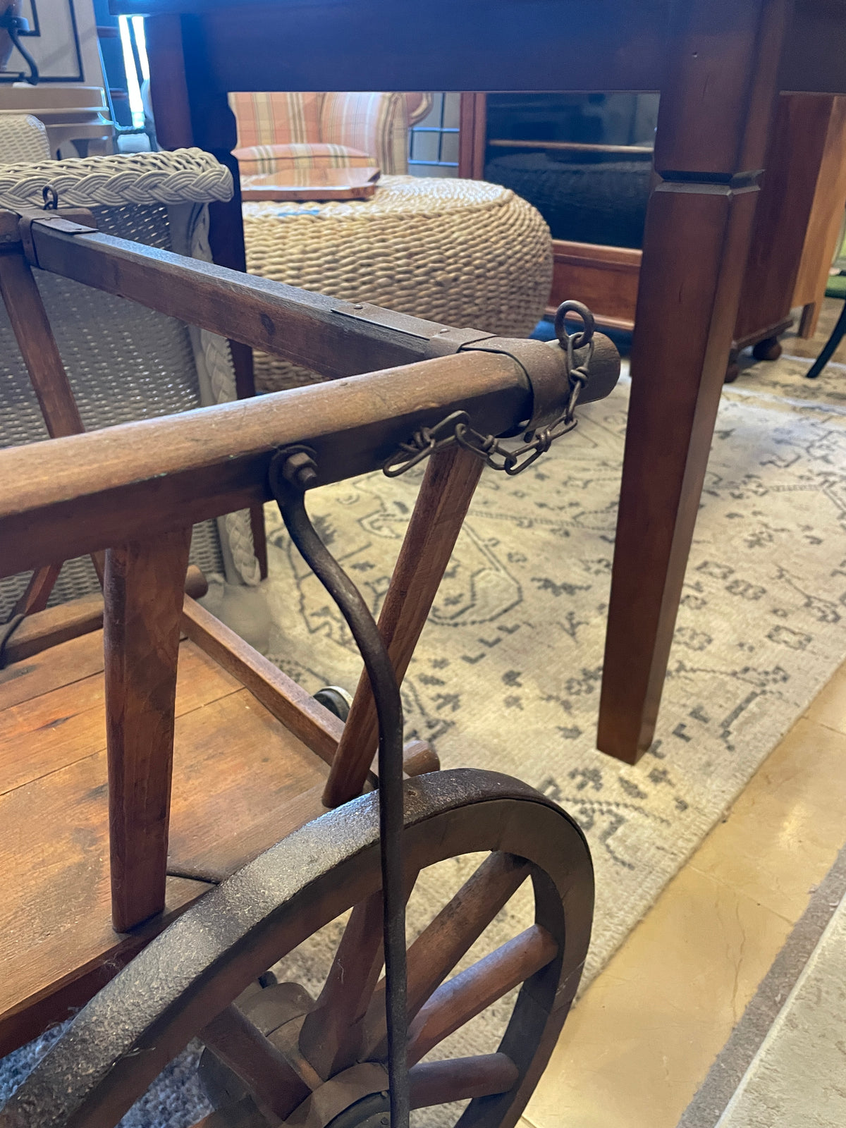 Antique Goat or Garden Cart (0Q0005)