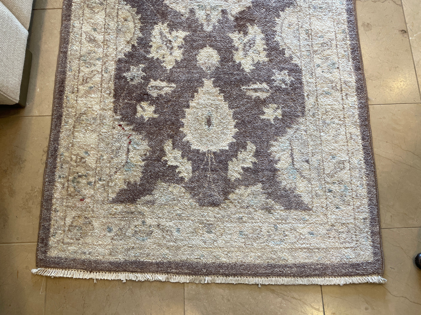 Bidjar Gray Taupe and Cream Runner (2'7x8') (0LP00B)