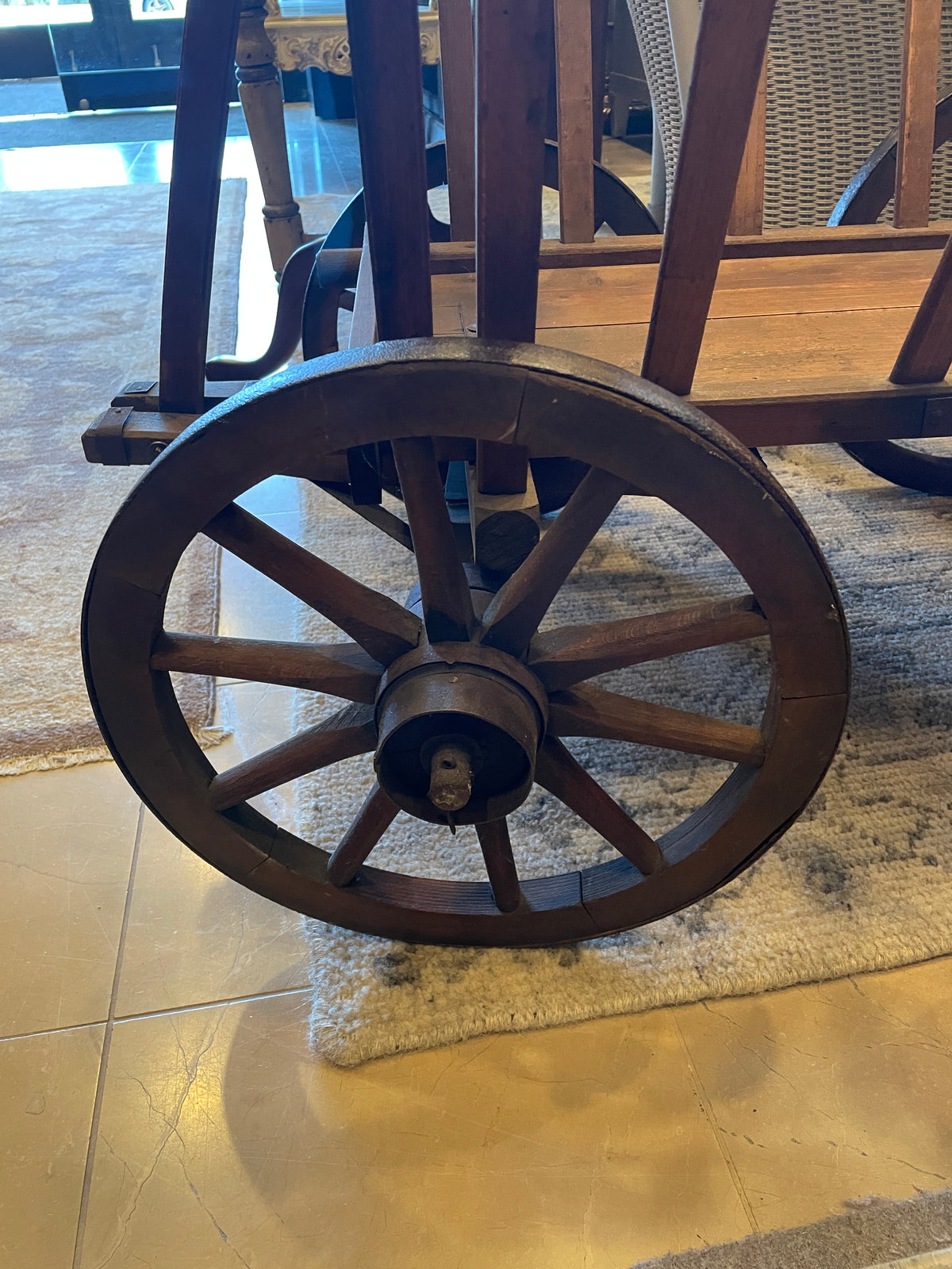 Antique Goat or Garden Cart (0Q0005)