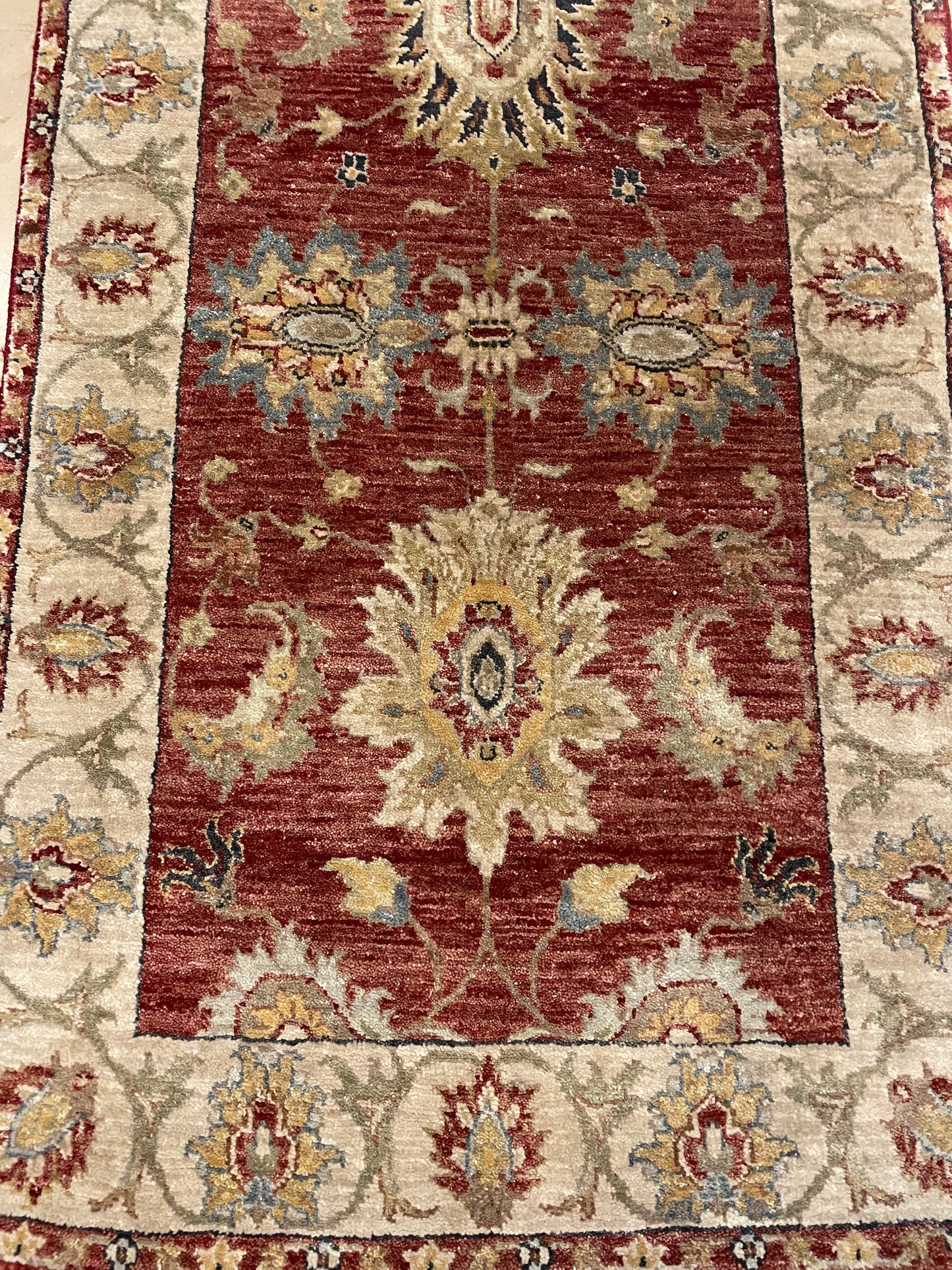 Indo Paki Peshawar Rust Red Runner (Approx. 2'7x8'2) (0LP009)