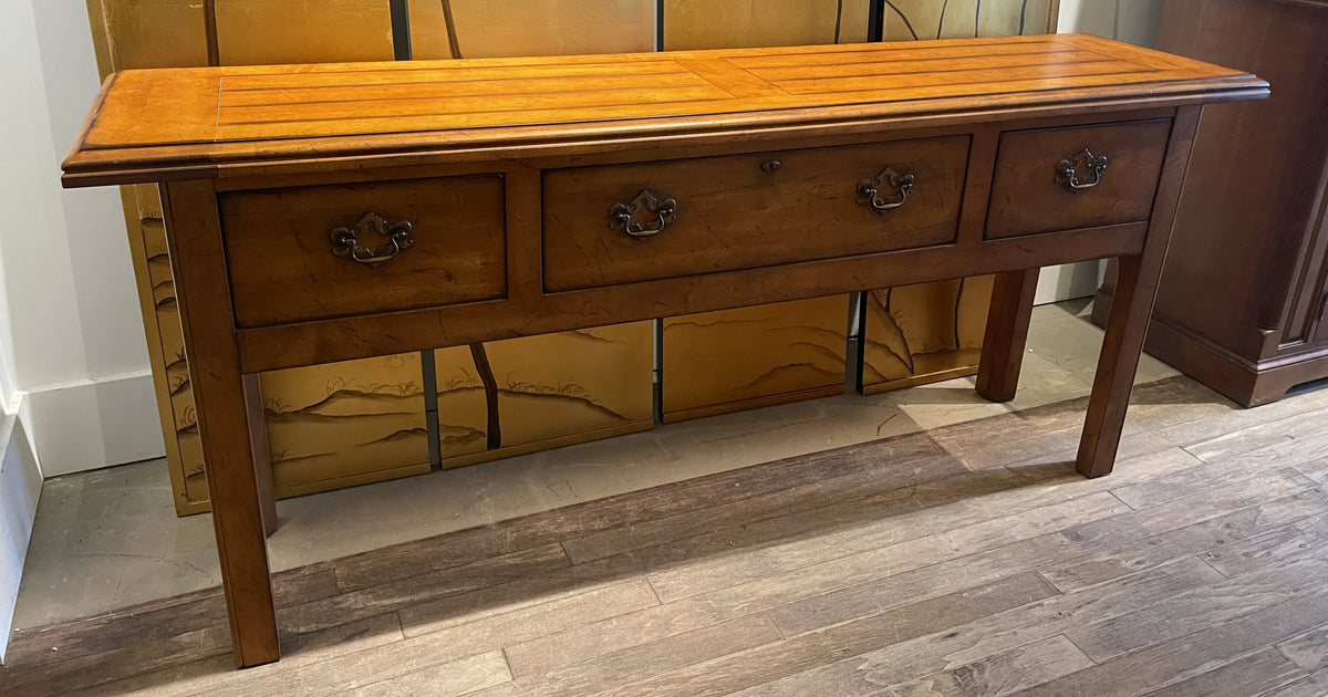 Century Plank Top Console Table (0Q000B)