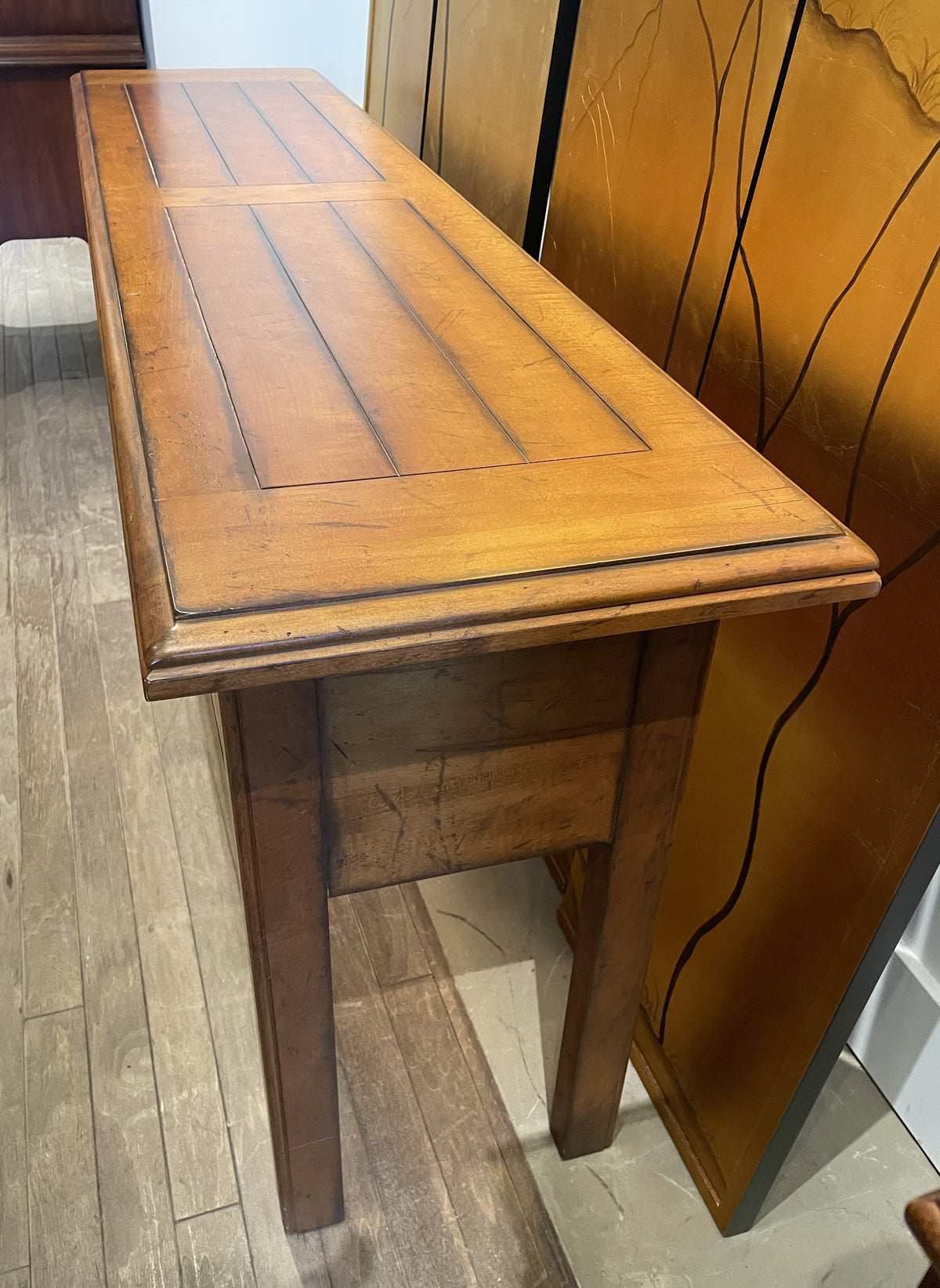 Century Plank Top Console Table (0Q000B)