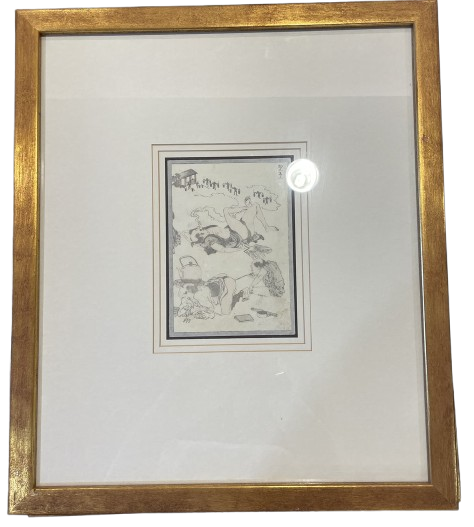 Katsushika Hokusai "Manga" Woodblock (0ED001)