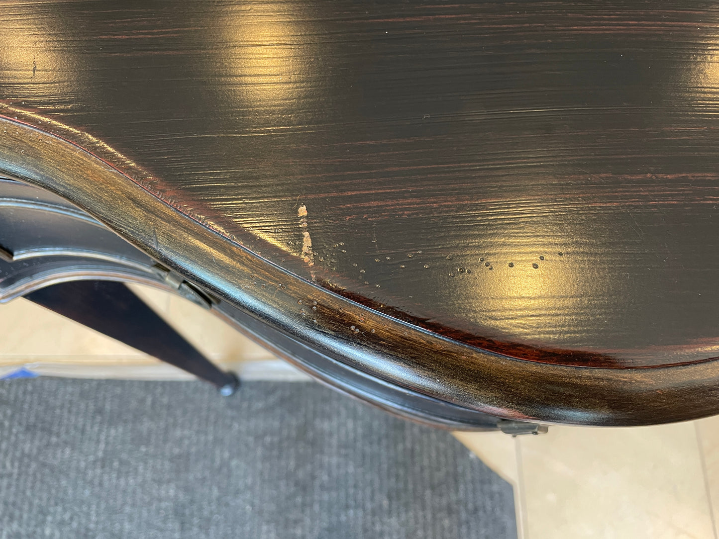Sligh "Ellis Lane" Black Finish Console Table, AS IS (0M7007)