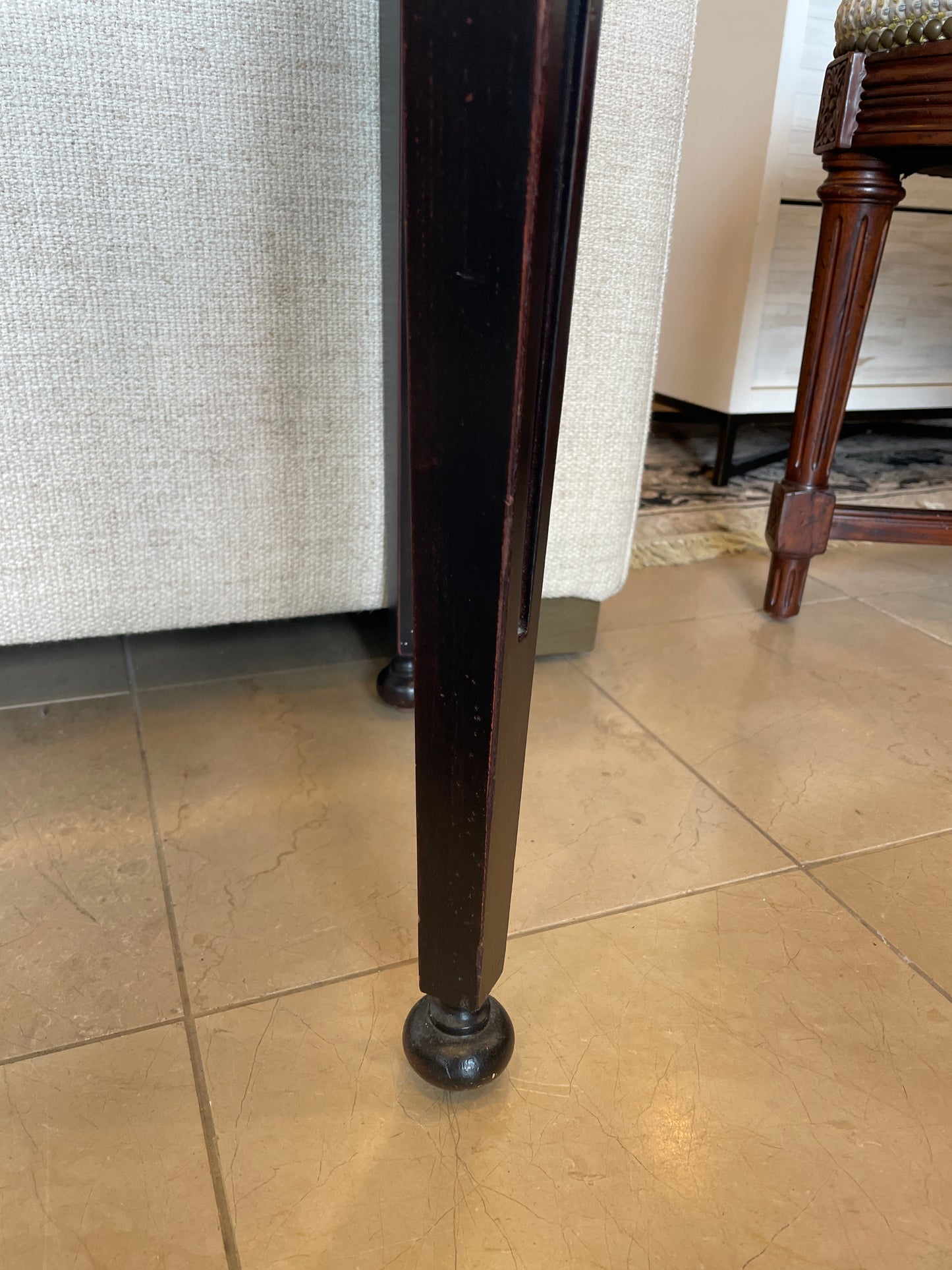 Sligh "Ellis Lane" Black Finish Console Table, AS IS (0M7007)