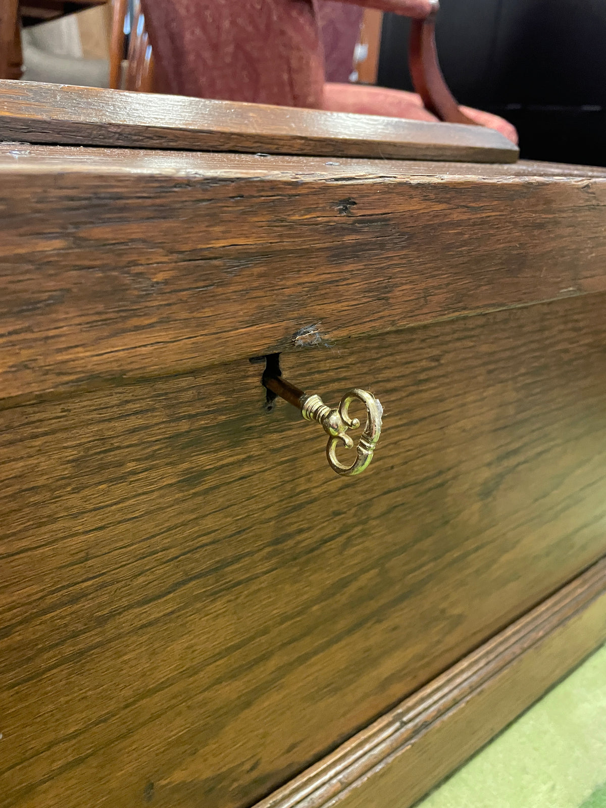 Antique Carpenter's Tool Box Chest (0Q0009)
