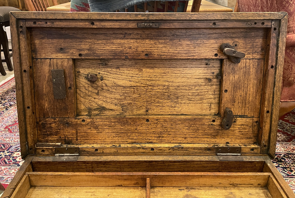 Antique Carpenter's Tool Box Chest (0Q0009)