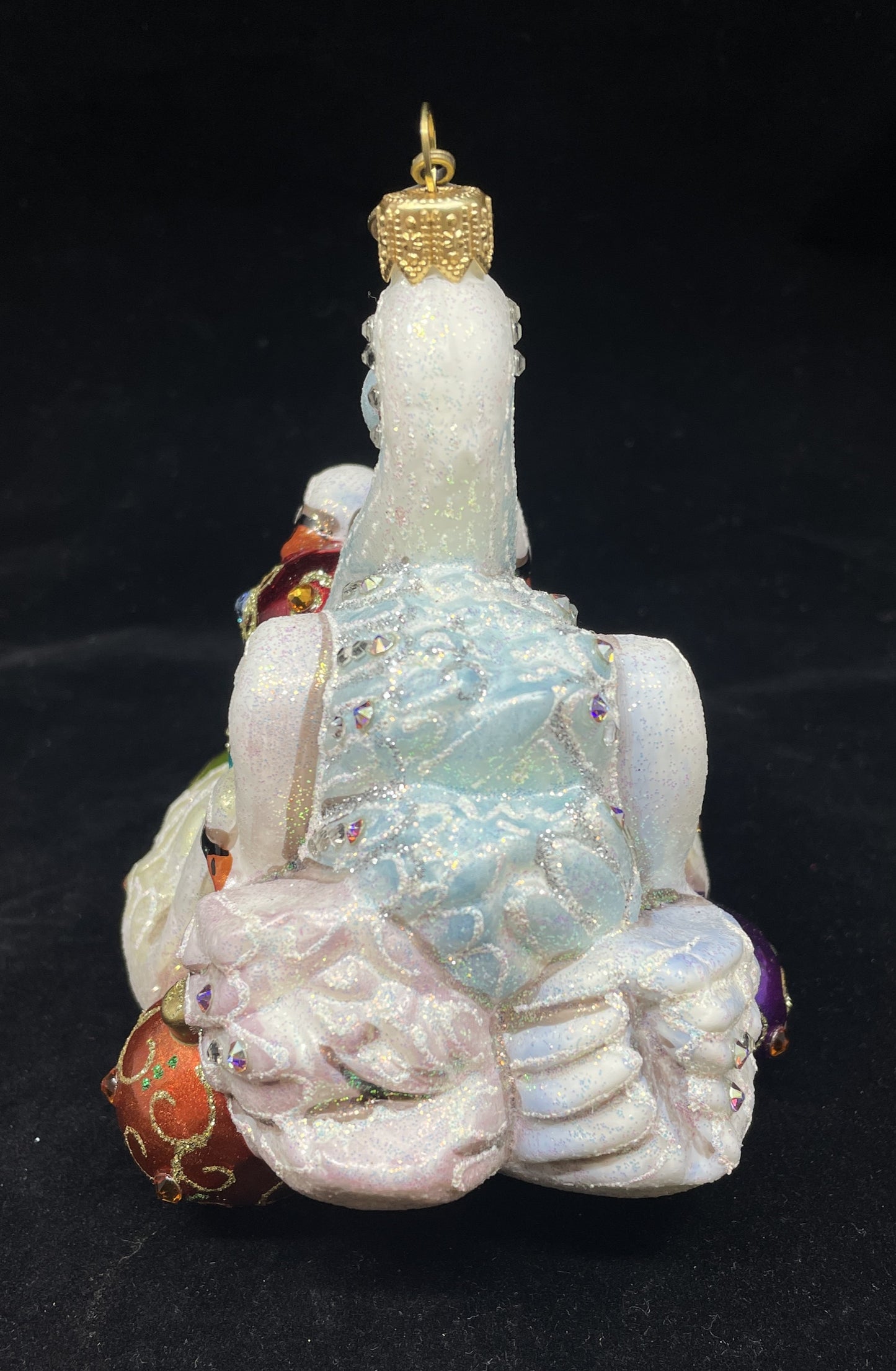 Jay Strongwater 6 swans a swimming (0IK010)