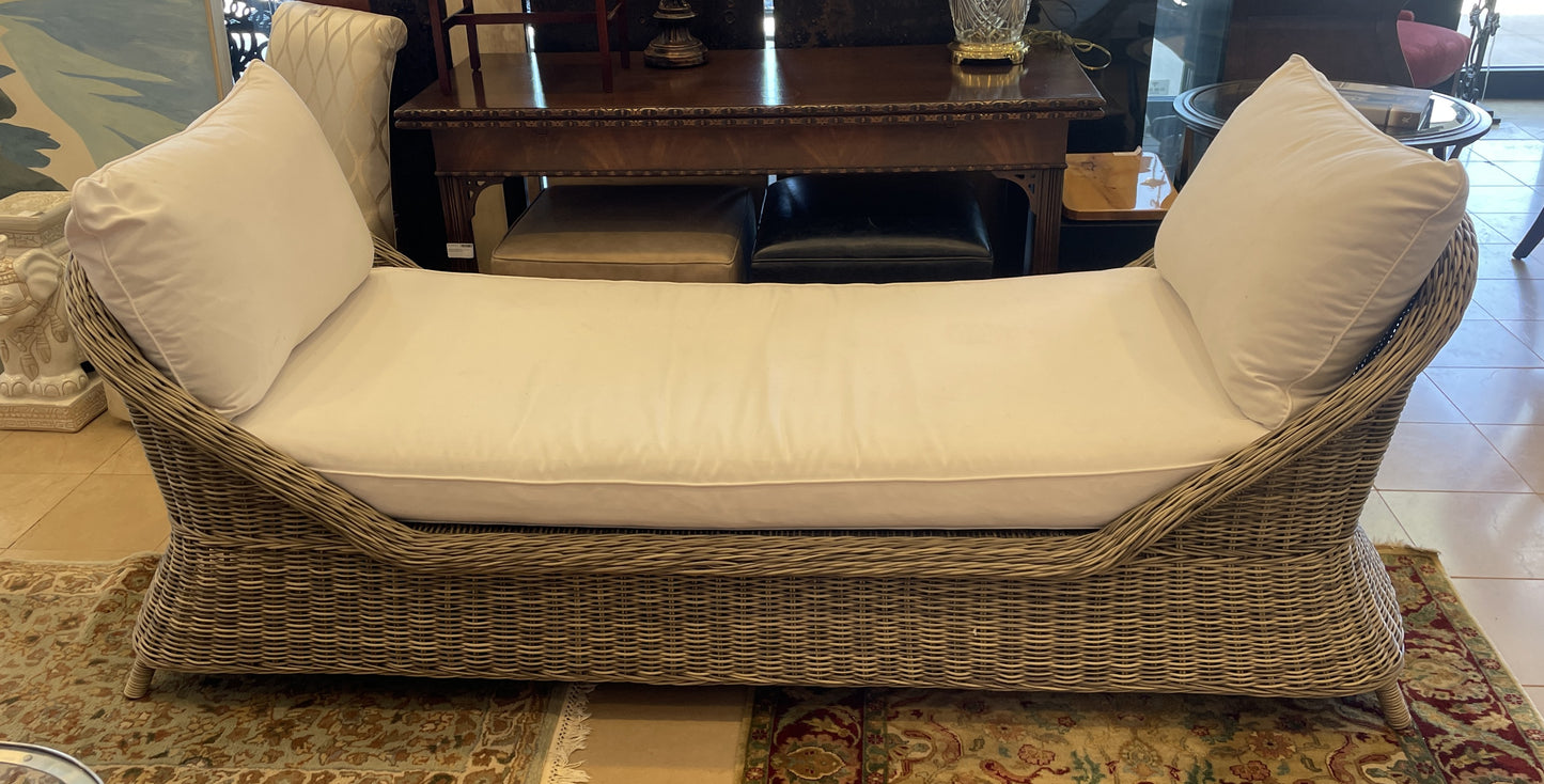 Manchester All Season Outdoor Chaise with Sunbrella Upholstery (01D01S)