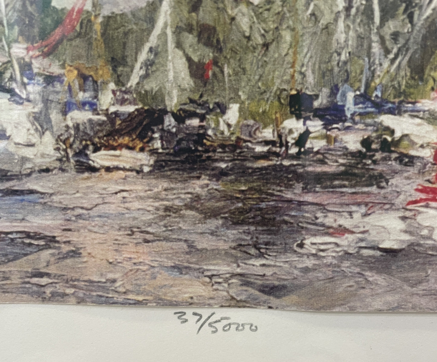James Brandess Signed Lithograph "Star of Saugatuck" 37/5000 (0MB001)