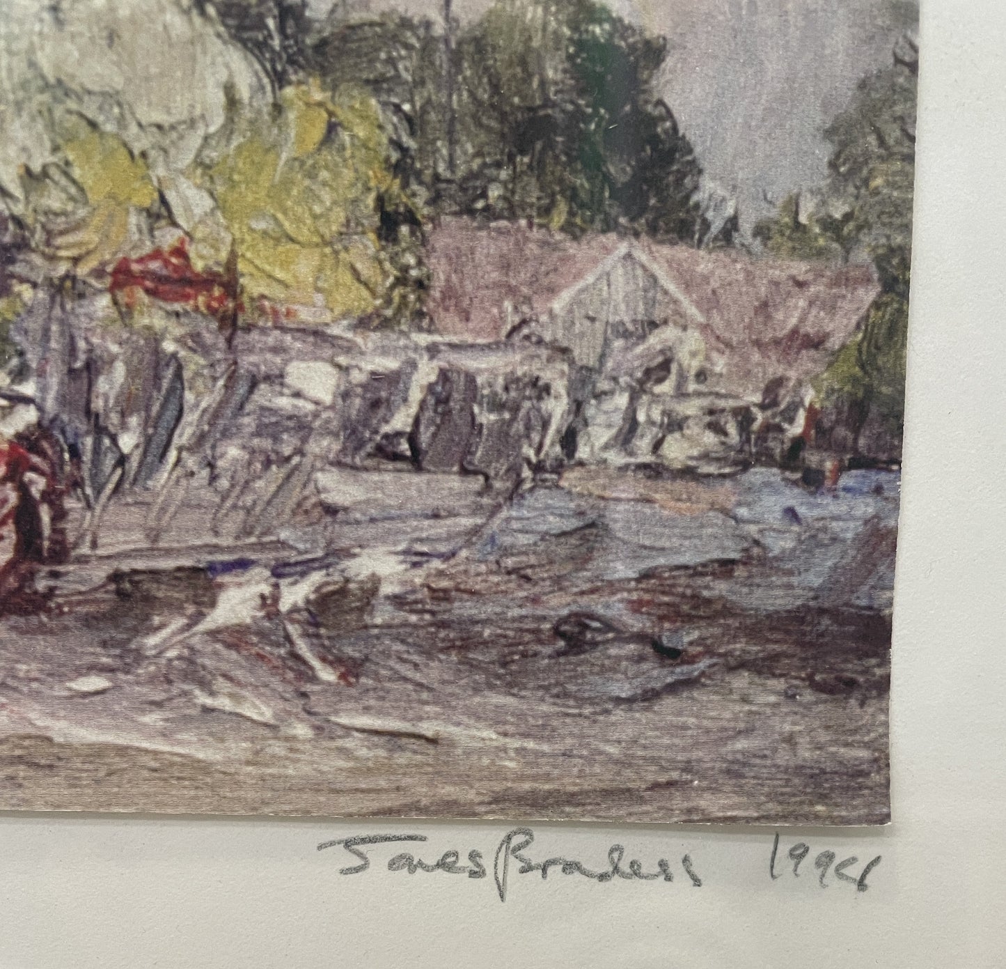 James Brandess Signed Lithograph "Star of Saugatuck" 37/5000 (0MB001)