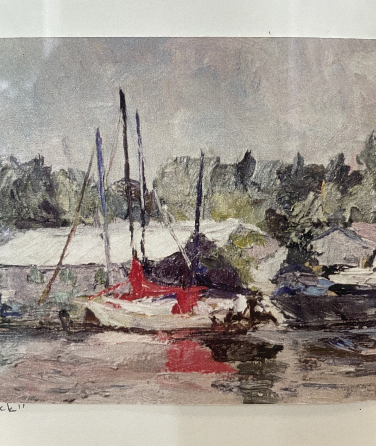 James Brandess Signed Lithograph "Star of Saugatuck" 37/5000 (0MB001)