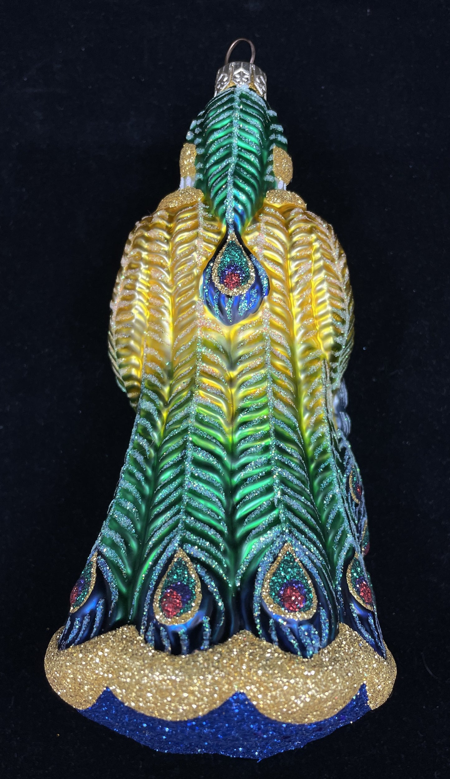 Patricia Breen Peacock Santa Large (0IK01F)