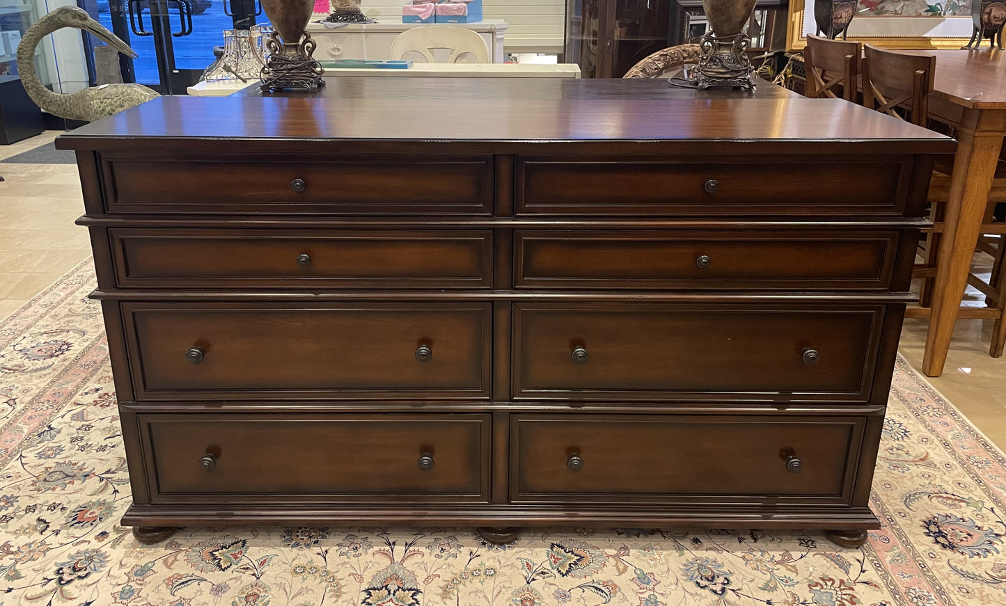 Pottery Barn Espresso Dresser (04W005)