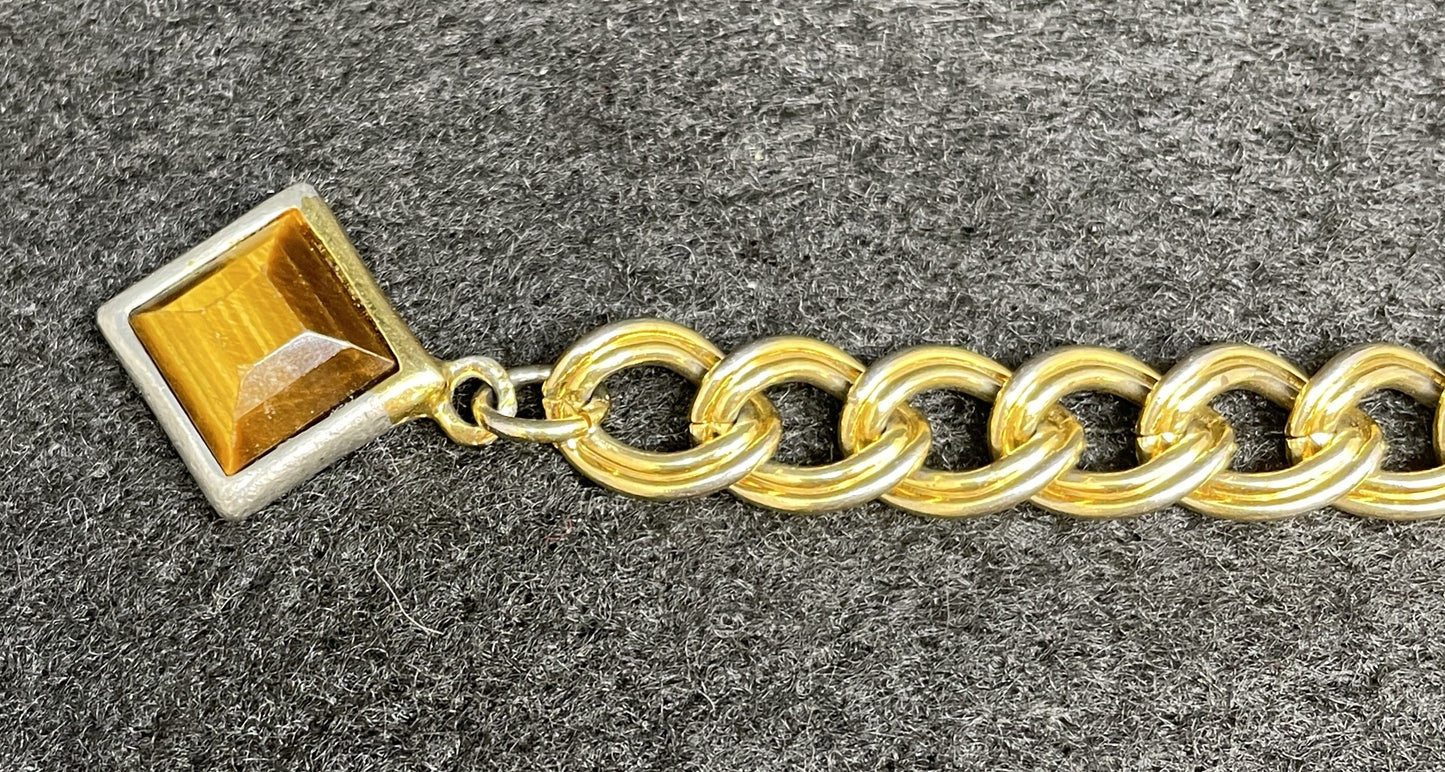 Judith Leiber Gold Animal and Jewel Belt (0MC006)