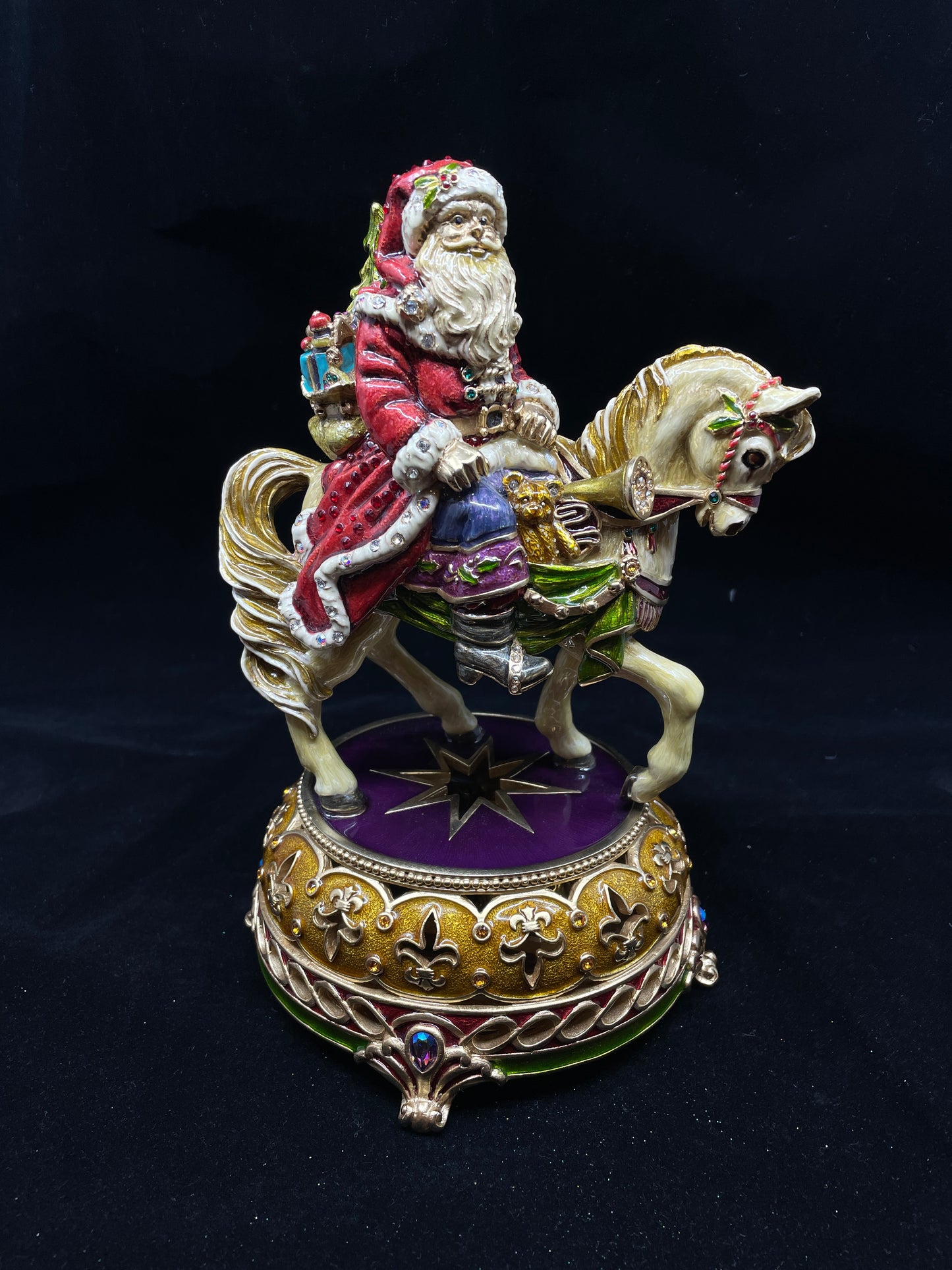Jay Strongwater Santa Music Box (0IK00G)