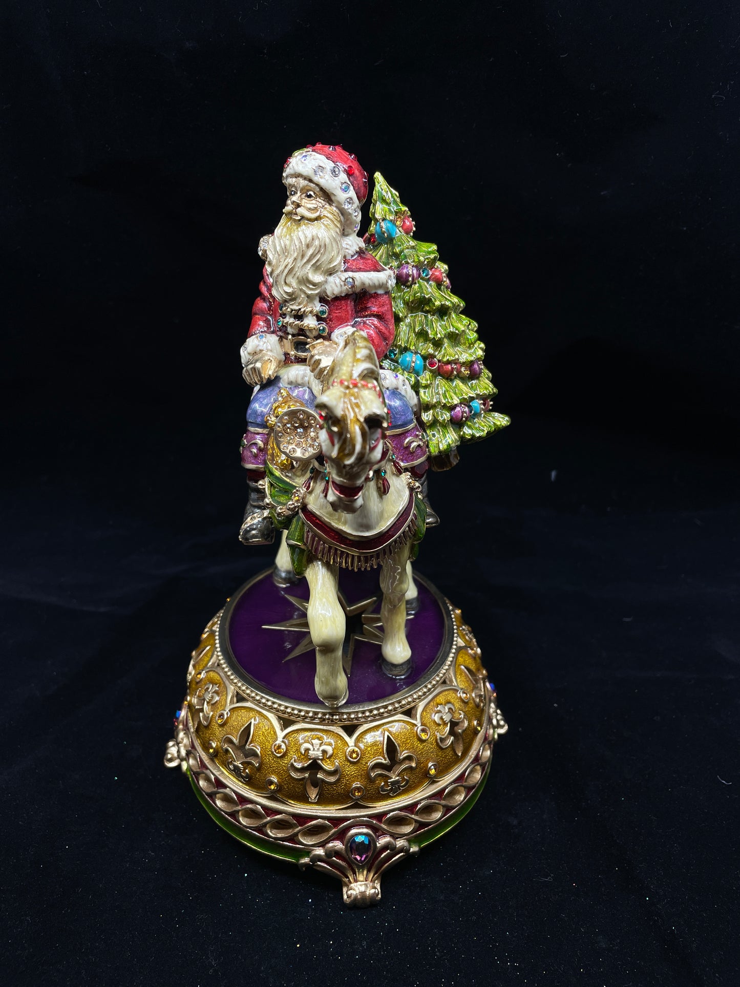 Jay Strongwater Santa Music Box (0IK00G)