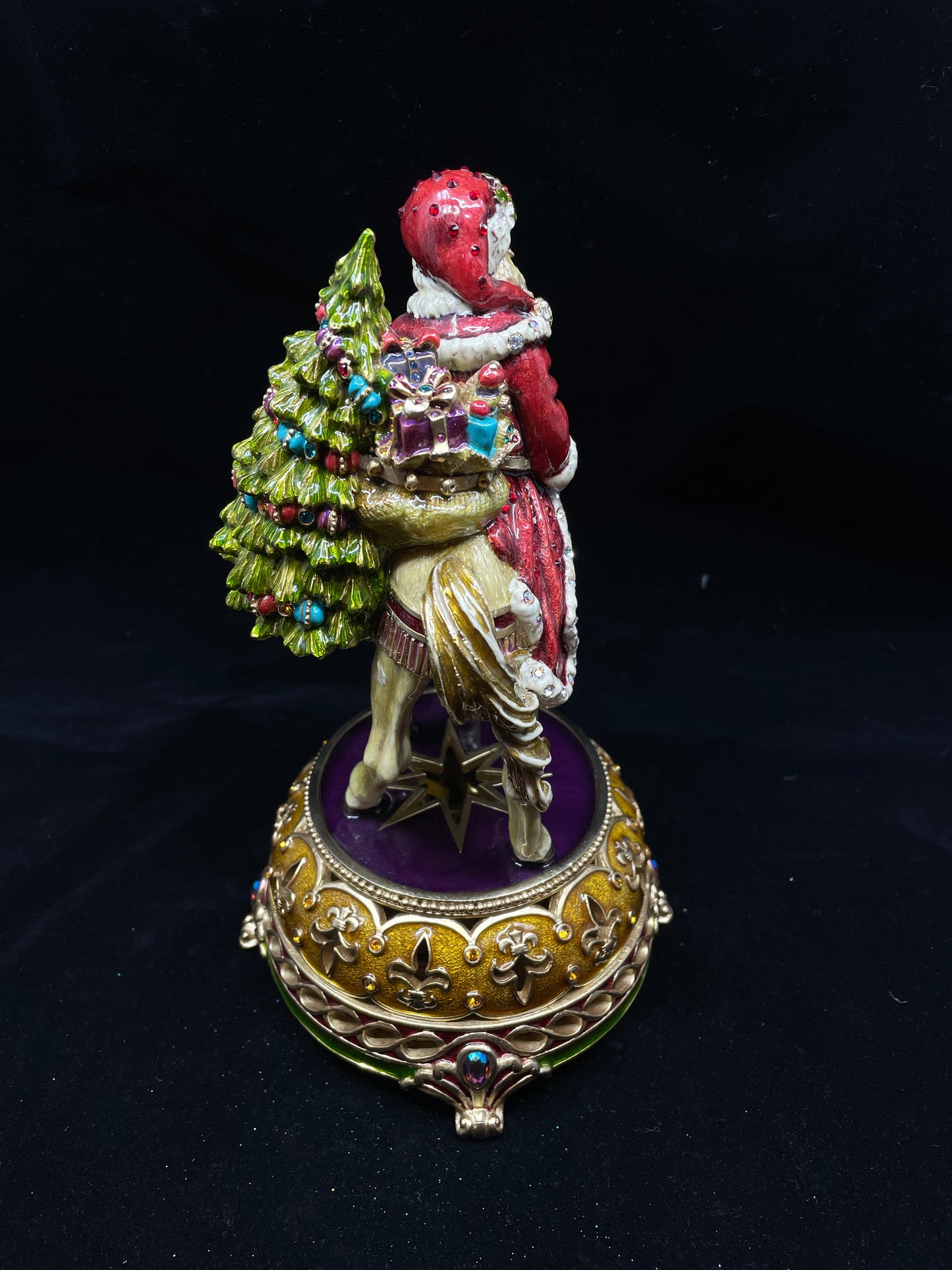 Jay Strongwater Santa Music Box (0IK00G)