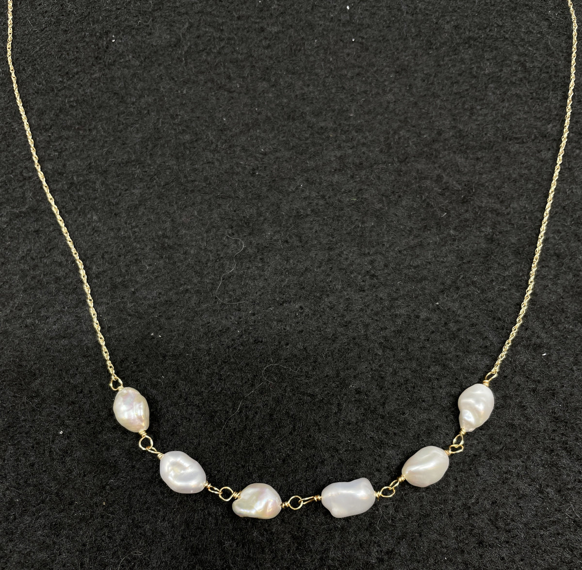 Pearl 14k Necklace (0KA014)