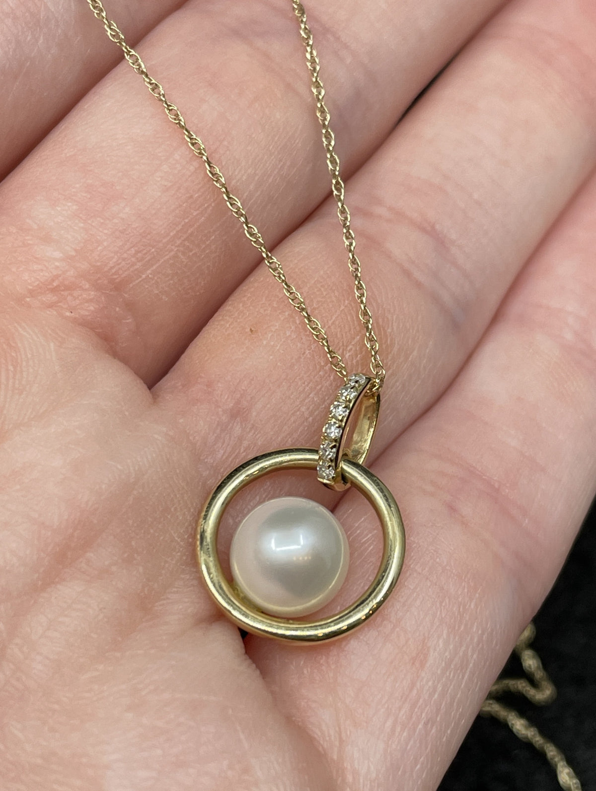 Pearl 14K Necklace (0KA013)