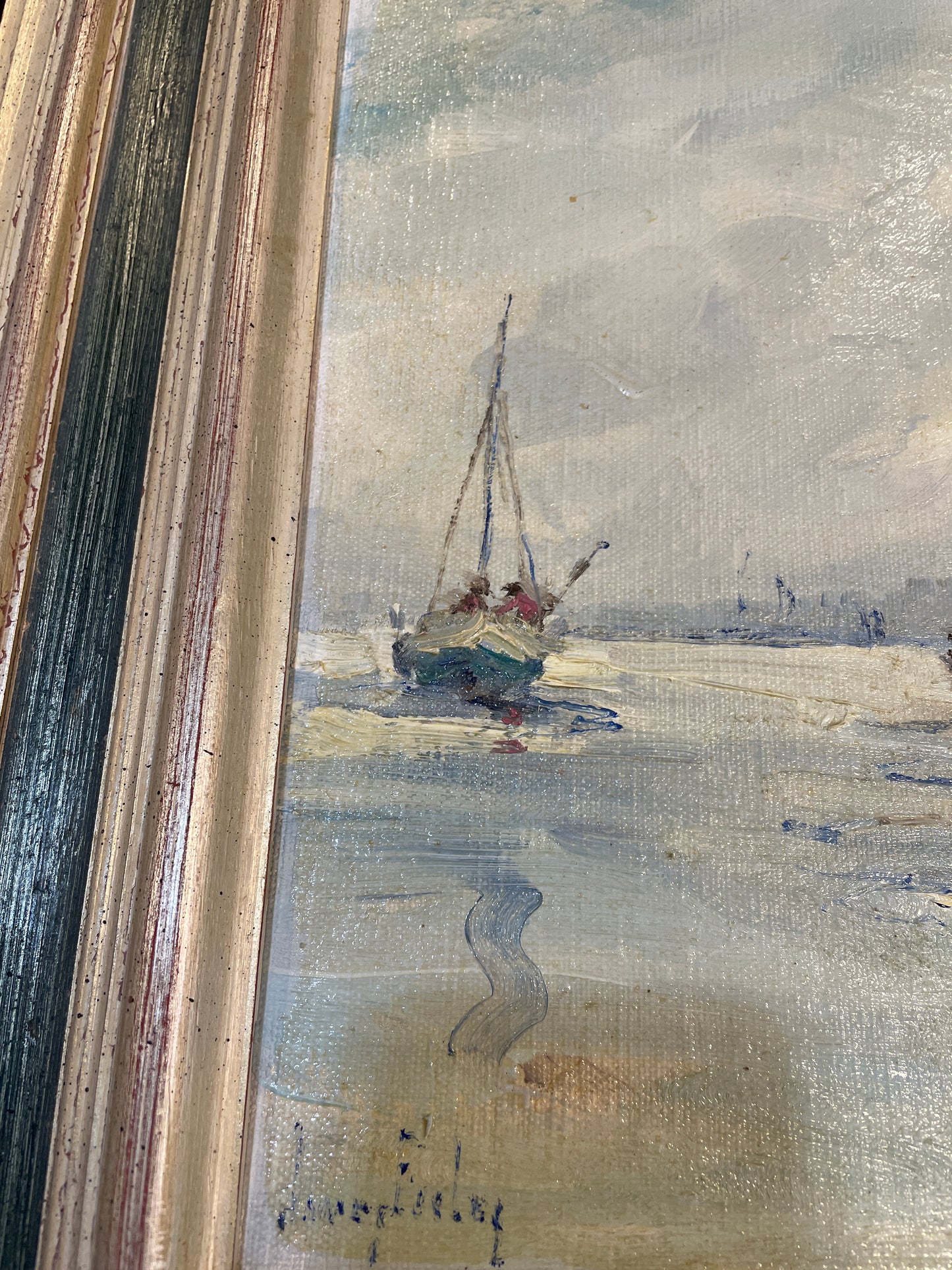 James Eccles, "Cargo for Hong Kong" Oil on Canvas (0I8008)