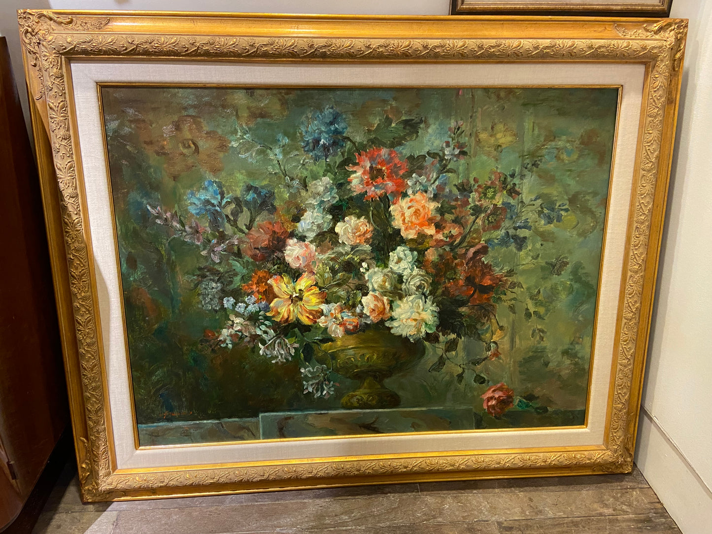 D. Francis Floral Oil Painting (25736)