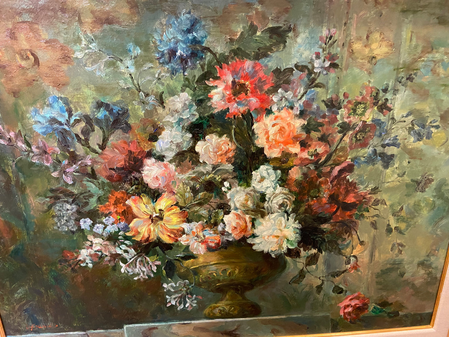 D. Francis Floral Oil Painting (25736)