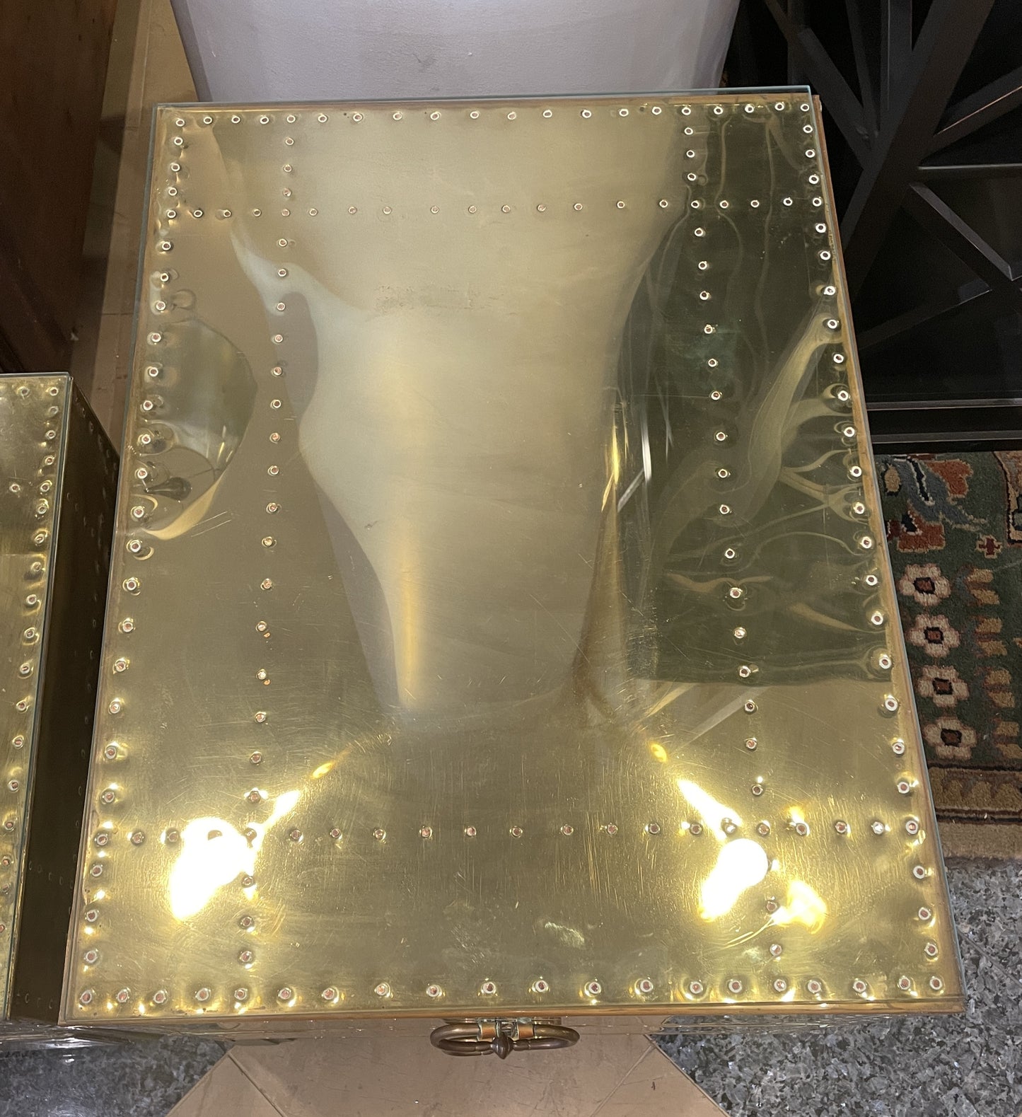 Vintage Sarried Two Drawer End Table, 1970s (0MD003)